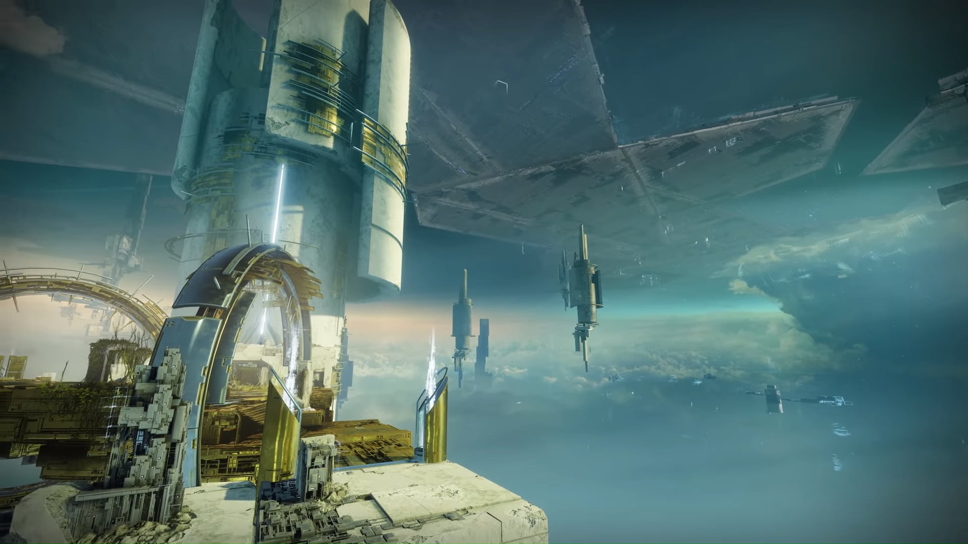 Vex, 1080P, Destiny 2 (video game), Video Game Landscape, video games, Mercury, science fiction, HD Wallpaper