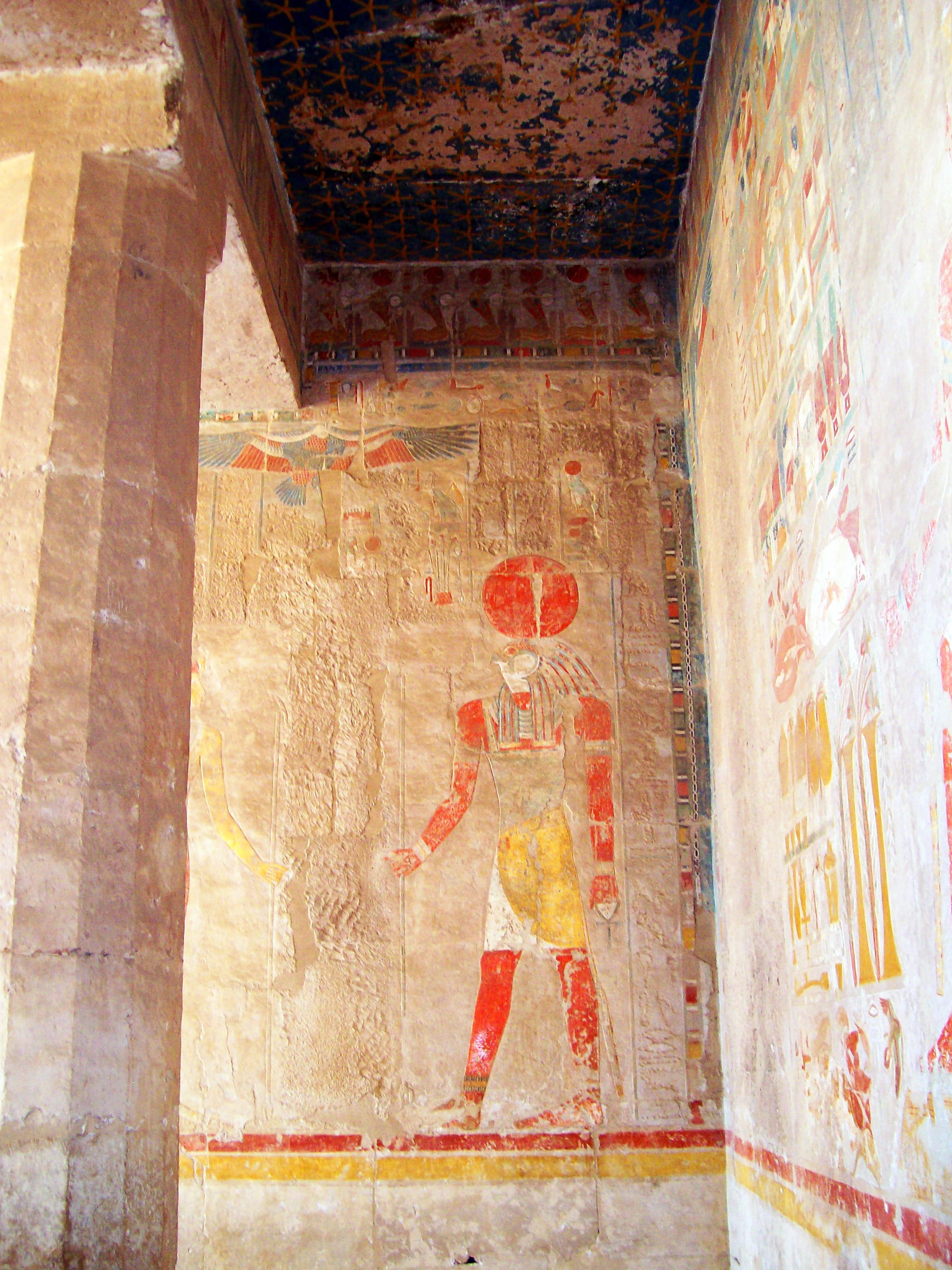 old, Temple, art and craft, craft, day, ceiling, 2K, history, place of worship, Egypt, Hieroglyphics, ancient, wall, architecture, wall - building feature, Phone HD Wallpaper