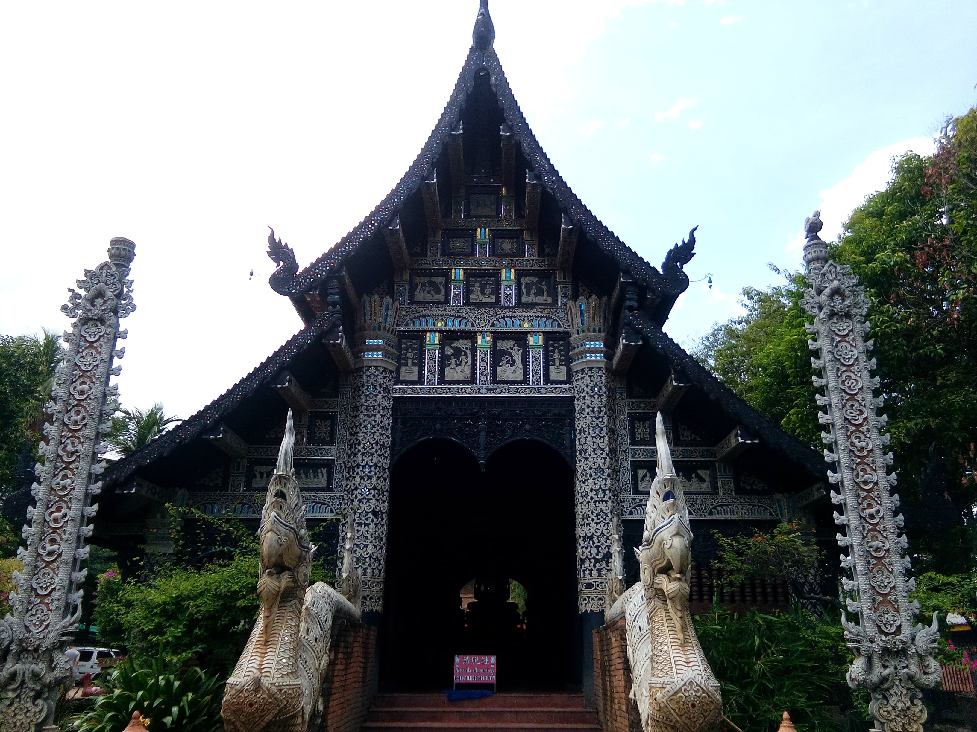 temple - Building, belief, chiangmai, outdoors, temple, buddhism, ruined, architecture, building, sky, low angle view, building exterior, travel destinations, HD Wallpaper