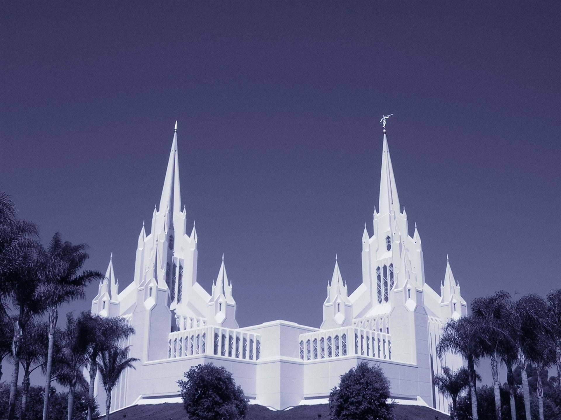 Temples, 1080P, Temple, Mormon, San Diego California Temple, HD Wallpaper