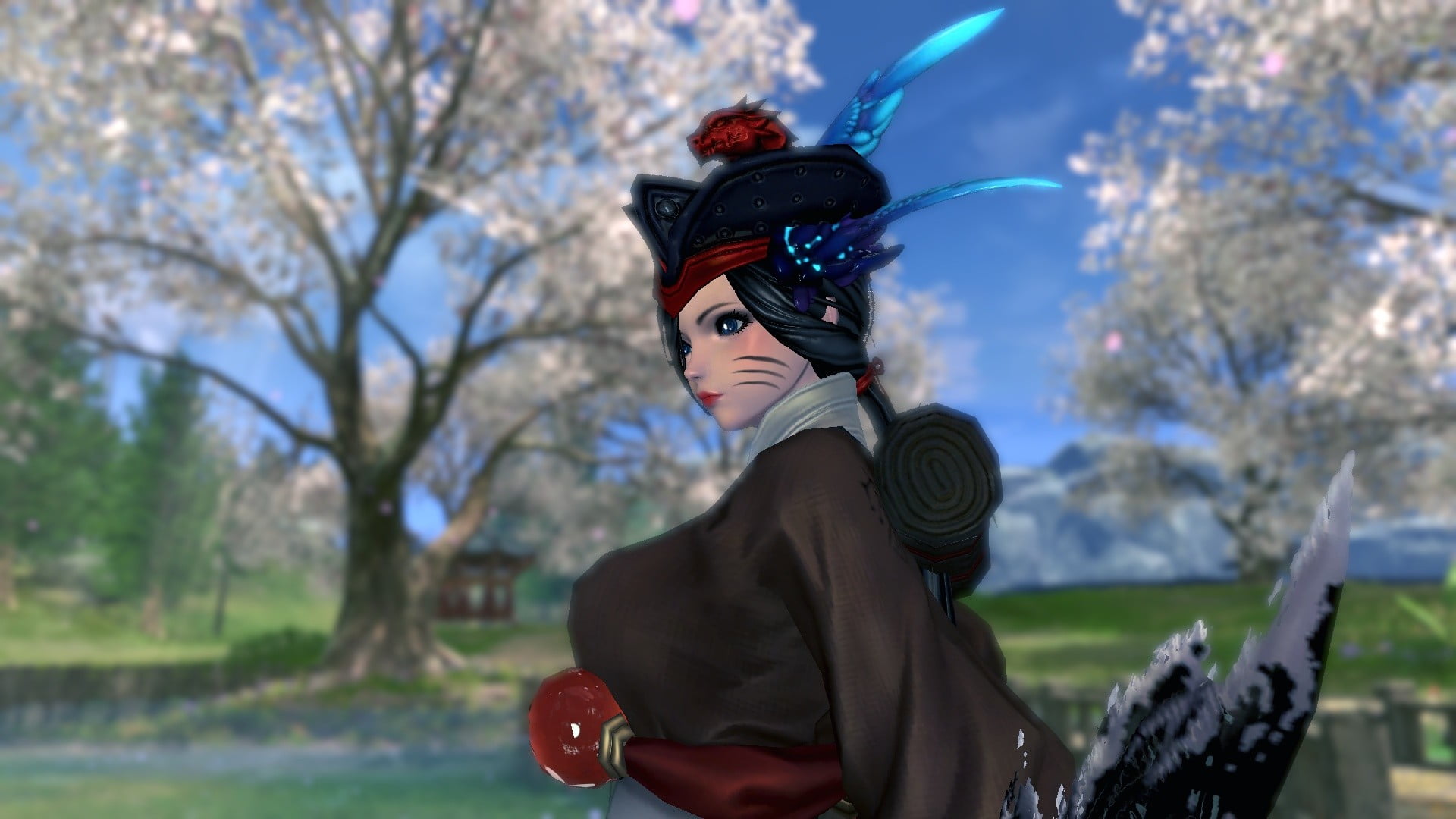 mask - disguise, Blade and Soul, women, focus on foreground, men, side view, day, sunlight, clothing, shirt, nature, s, unrecognizable person, portrait, HD Wallpaper