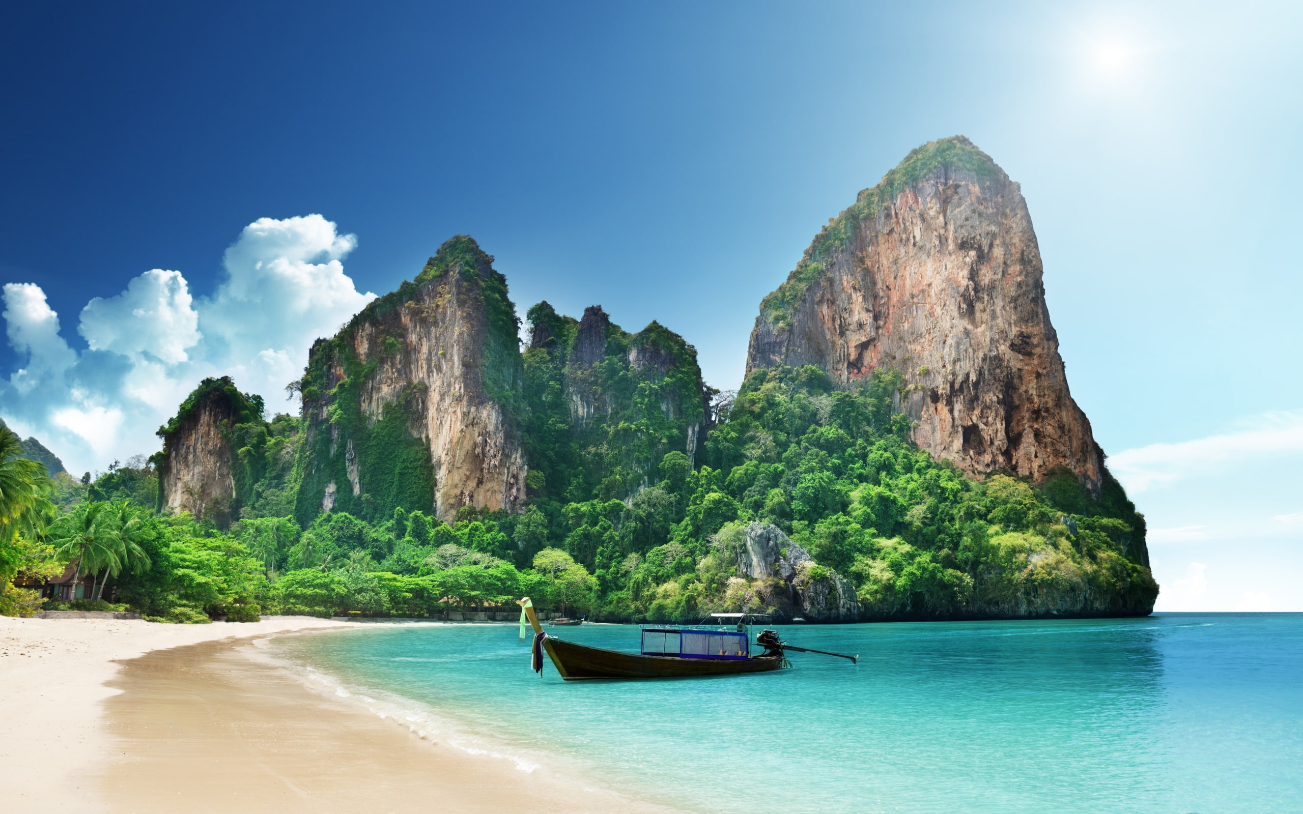 view, landscape, superb, Thailand, 2K, ocean, sea, HD Wallpaper