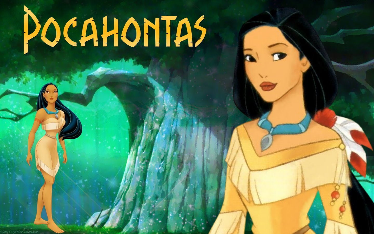Pocahontas, 720P, HD Wallpaper