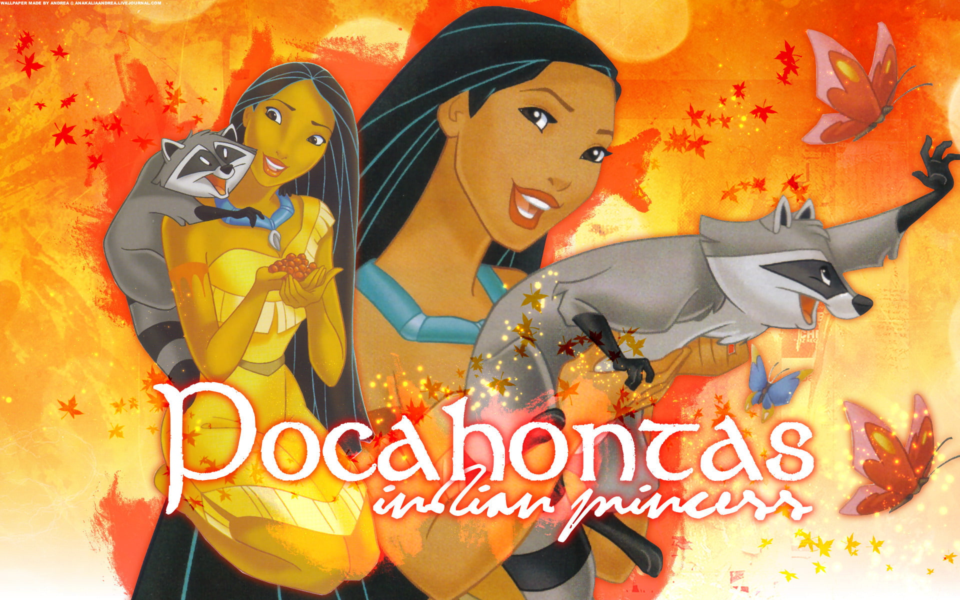 Pocahontas, 1080P, HD Wallpaper