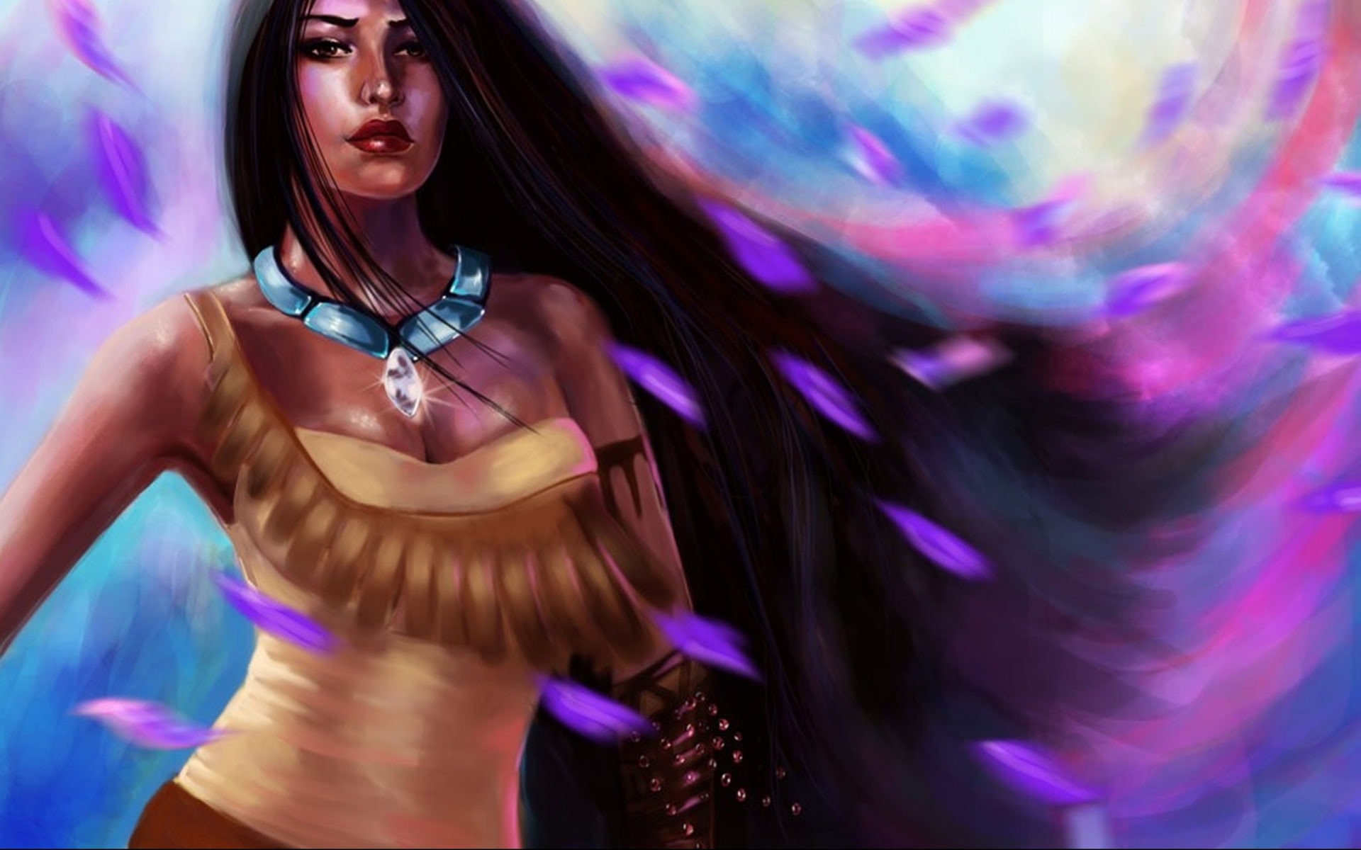 1080P, pocahontas, HD Wallpaper