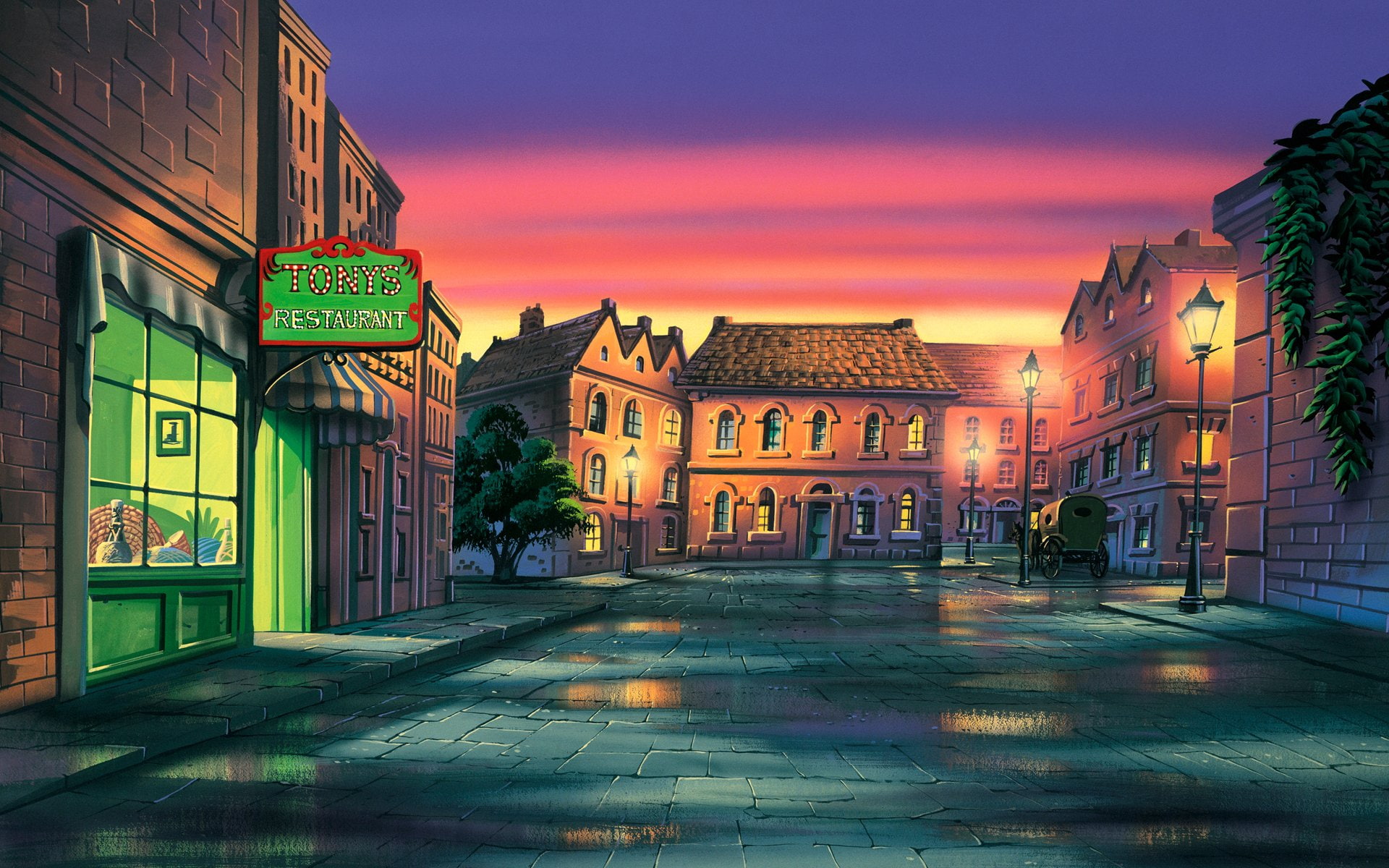 Lady And The Tramp, 1080P, Movie, HD Wallpaper