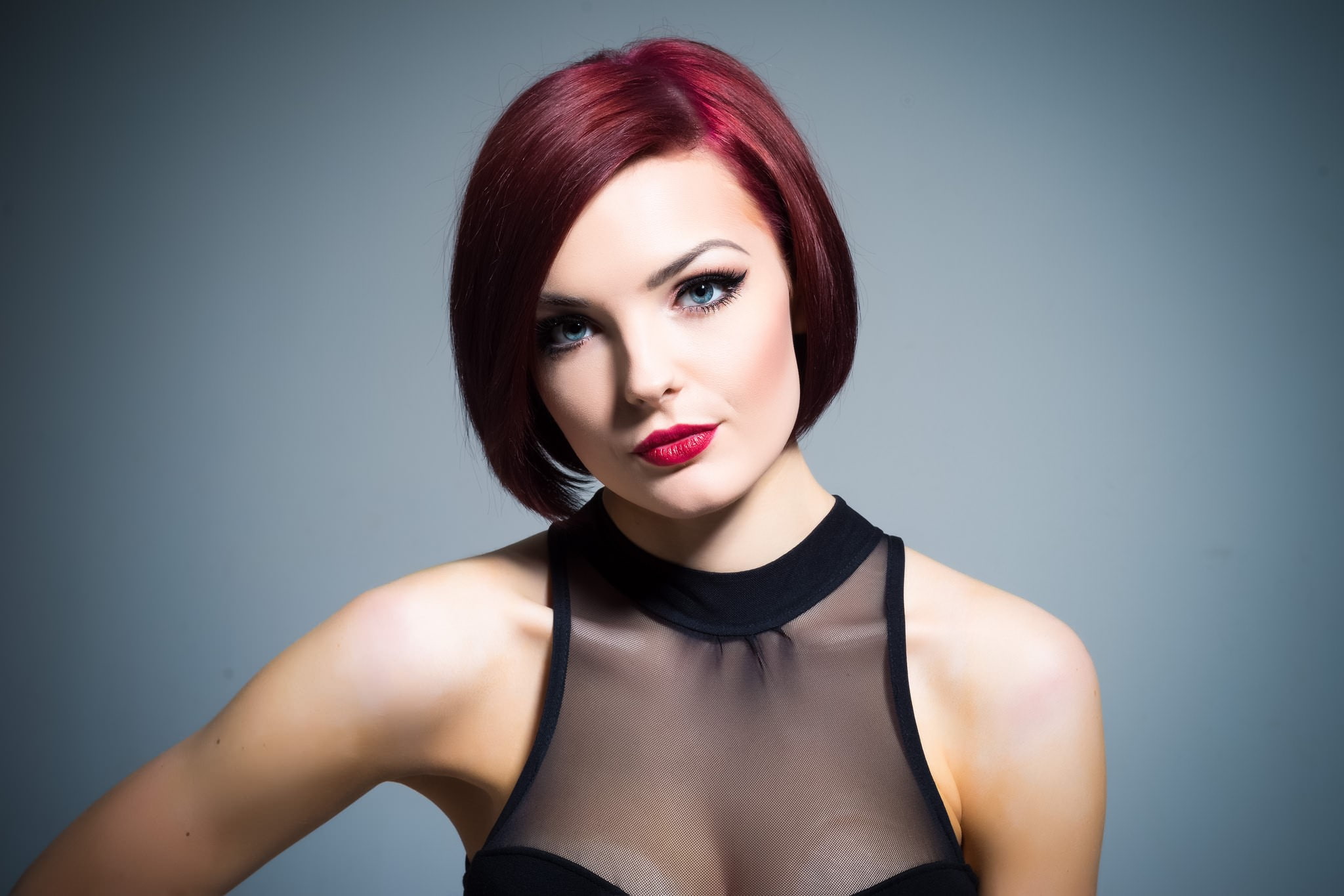 1080P, 2048x1365, fashion, face, redhead, women, portrait, HD Wallpaper