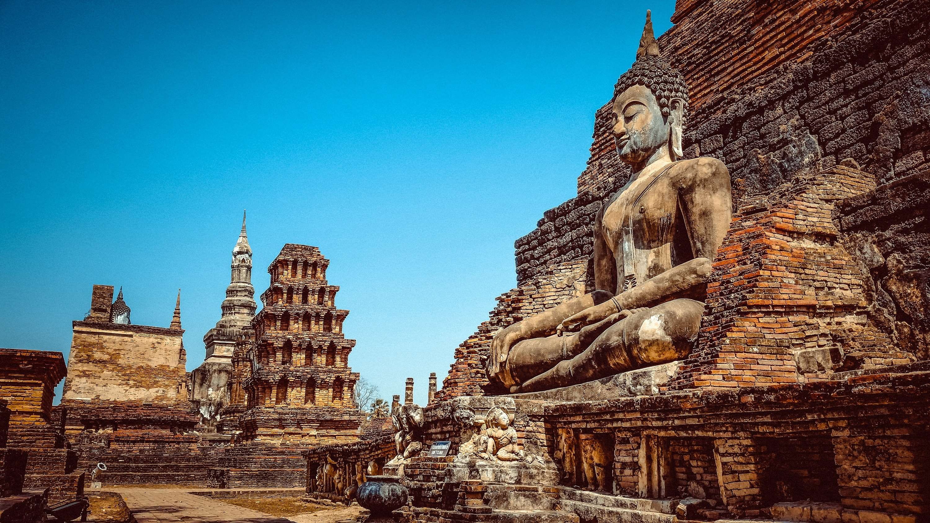 religion, old city, ancient civilization, outdoors, peaceful, 2K, the past, sacred, history, travel, ruin, travel destinations, building, belief, archeology, HD Wallpaper