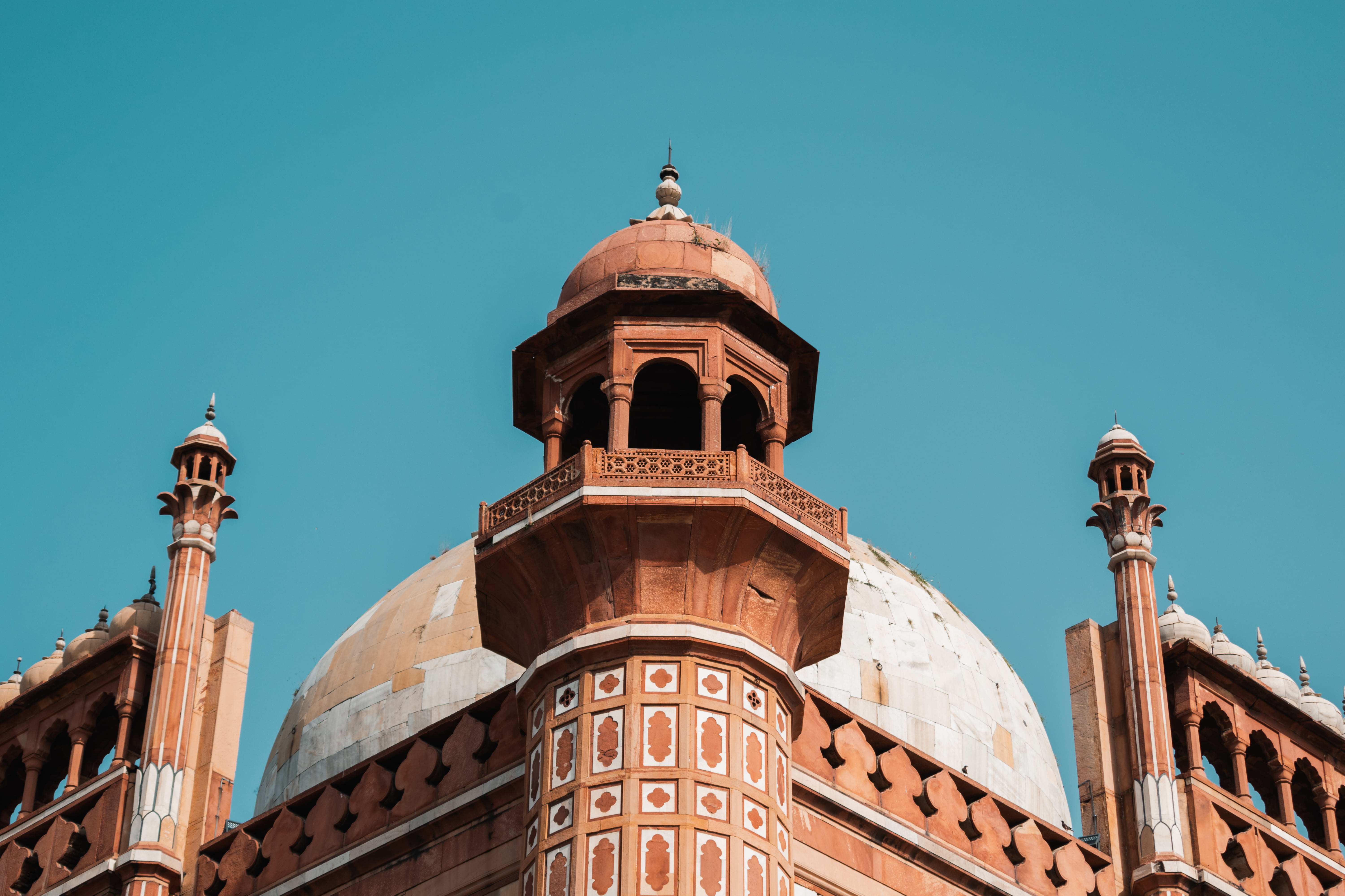 architecture, religion, low angle shot, photography, travel, clear sky, spirituality, computer, day, tower, building, exterior, HD Wallpaper