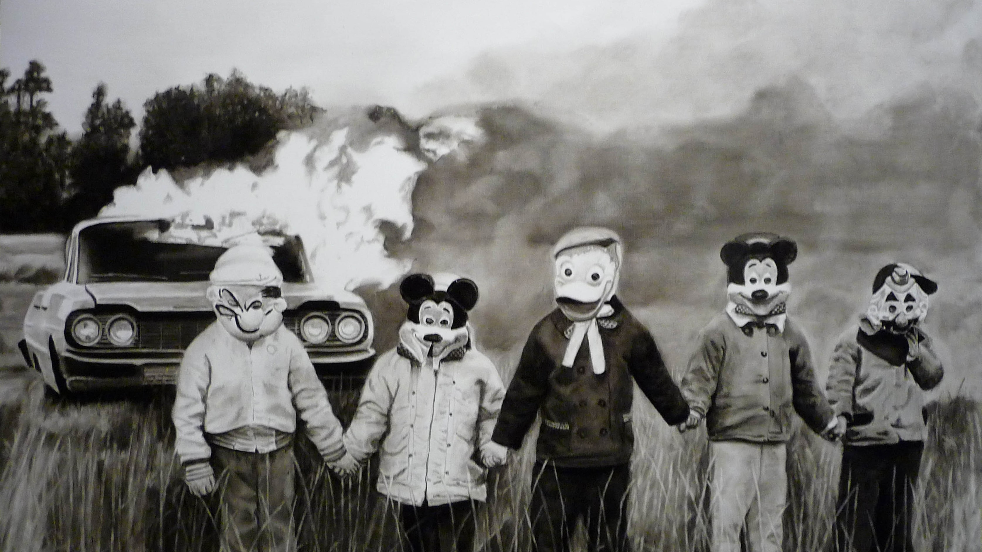 David Lyle, Donald, Popeye, 2K, this ends here, Mini Mouse, Mickey Mouse, HD Wallpaper