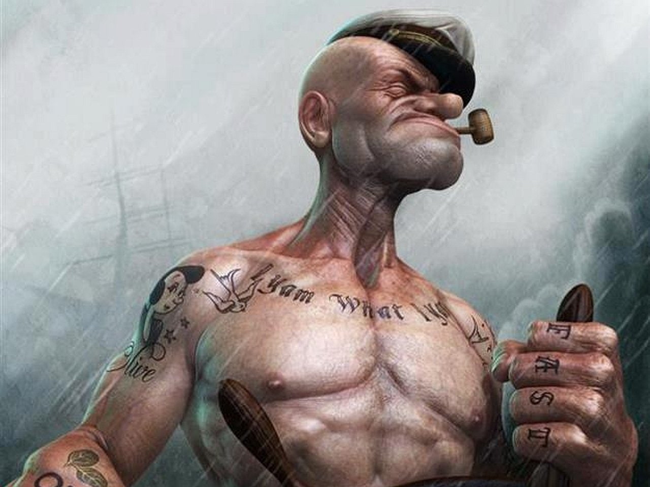 720P, TV Show, Popeye, HD Wallpaper