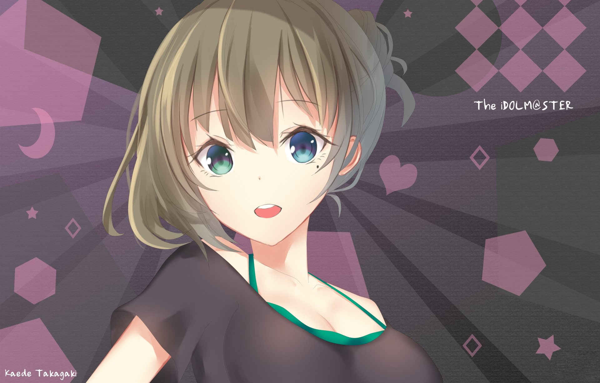 Kaede Takagaki, Anime, The iDOLM@STER Cinderella Girls, 1080P, HD Wallpaper