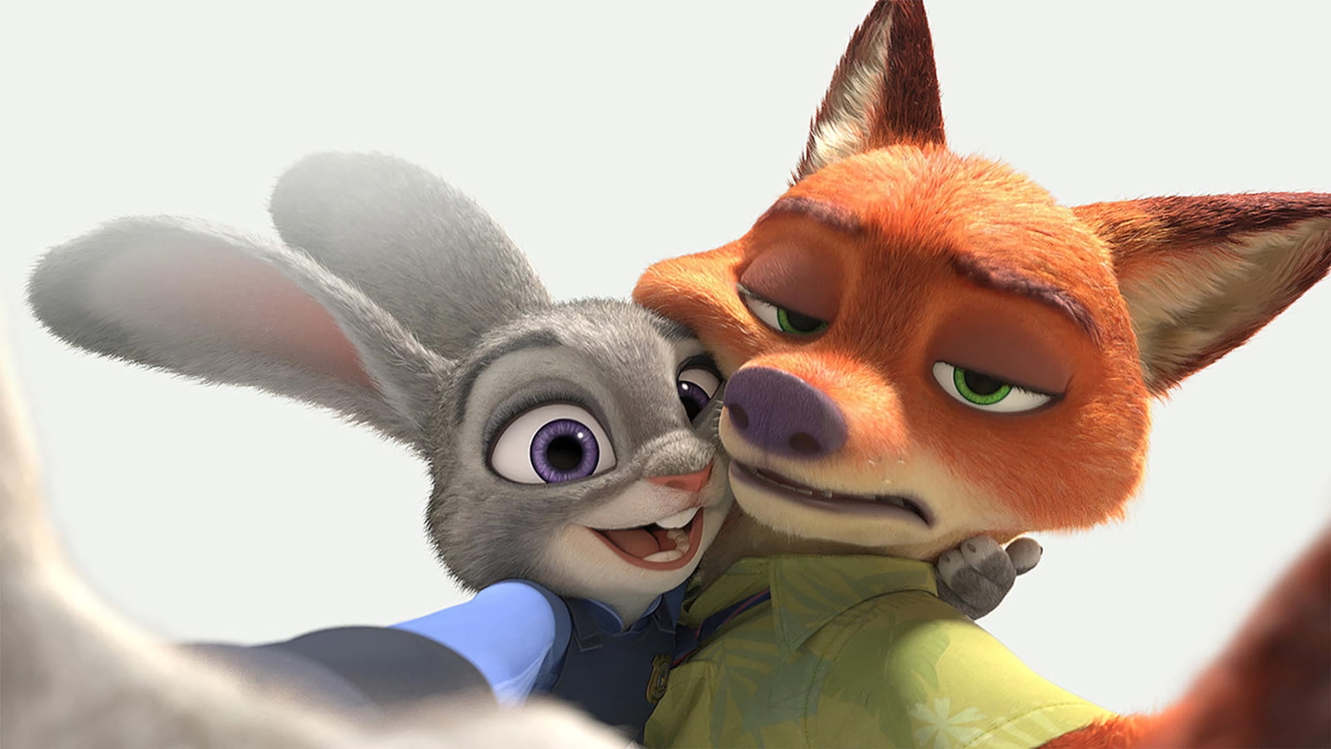 mammal, costume, Nick Wilde, looking, young adult, togetherness, fun, women, close-up, indoors, domestic animals, Zootopia, 1080P, disguise, headshot, HD Wallpaper