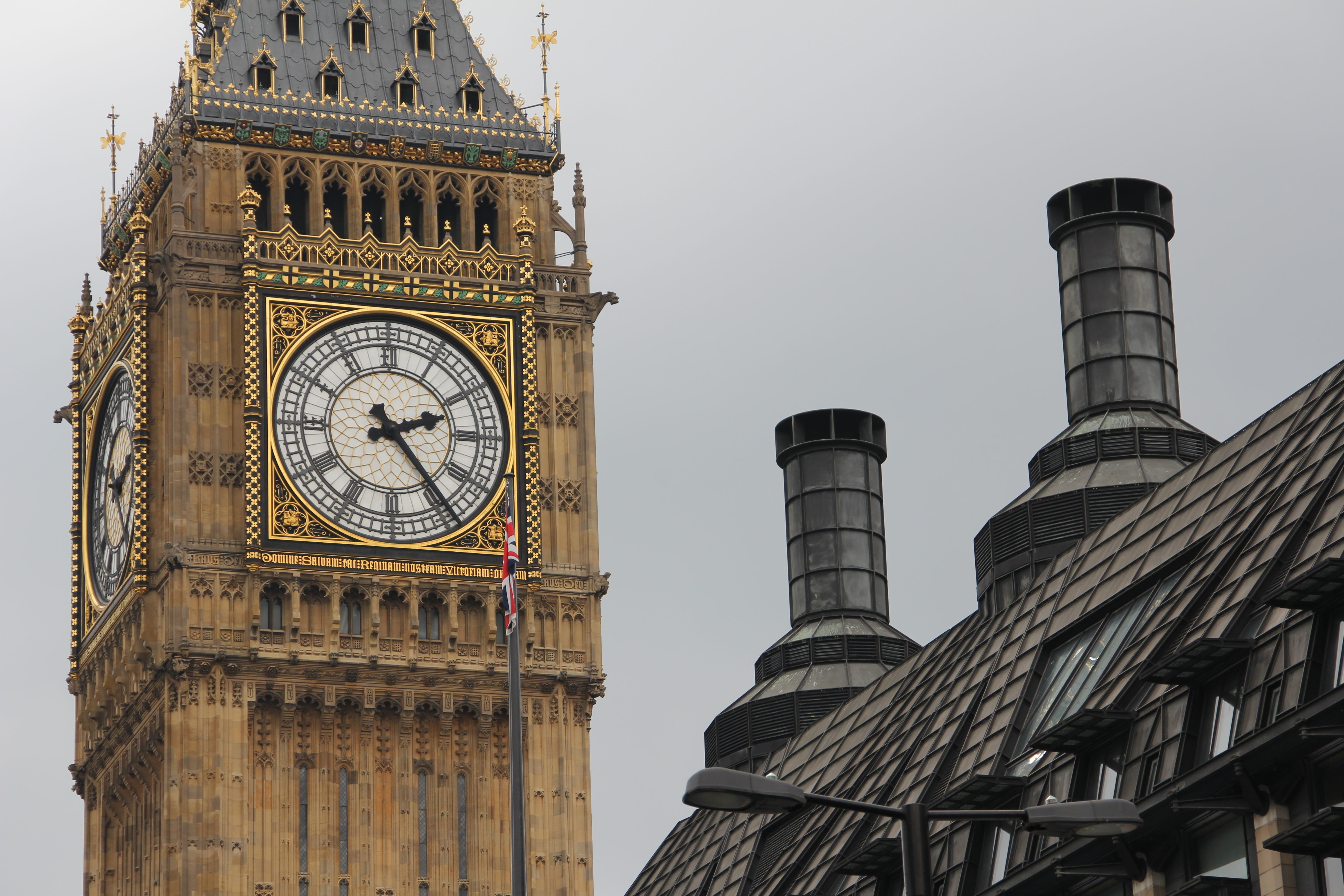 architecture, gothic style, time, no people, sightseeing, kingdom, low angle view, sky, places of interest, tower, big ben, 5K, landmark, ben, tall - high, HD Wallpaper