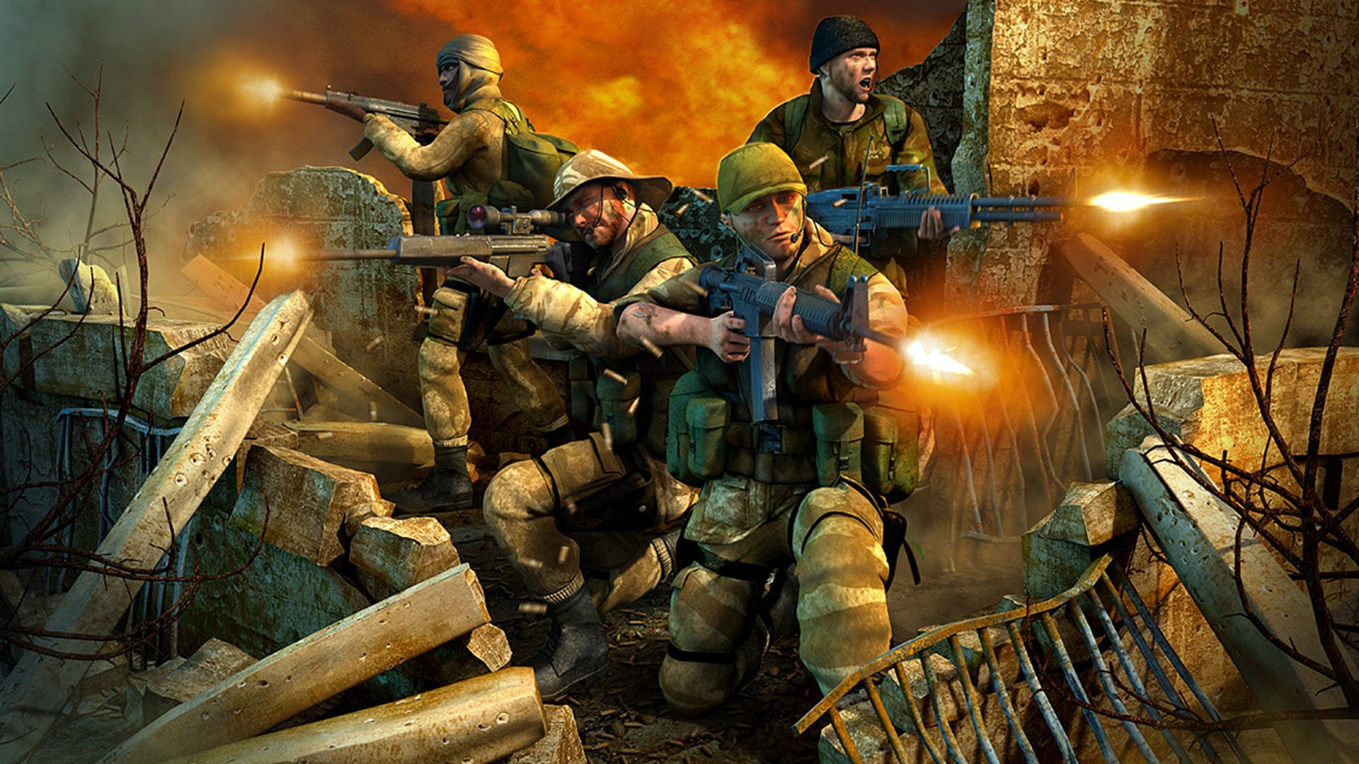 1080P, Video Game, Conflict: Desert Storm II: Back to Baghdad, HD Wallpaper