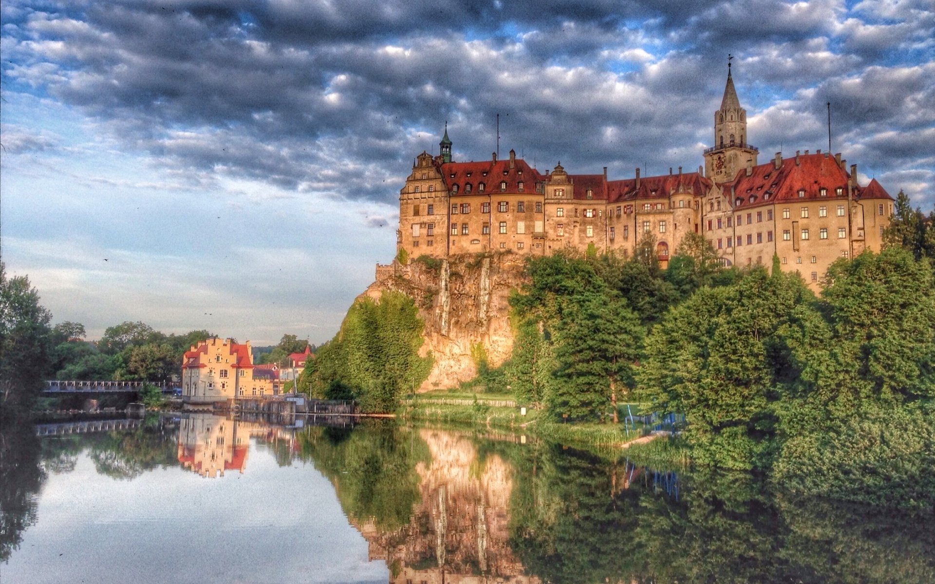 Sigmaringen Castle, 1080P, Castles, HD Wallpaper