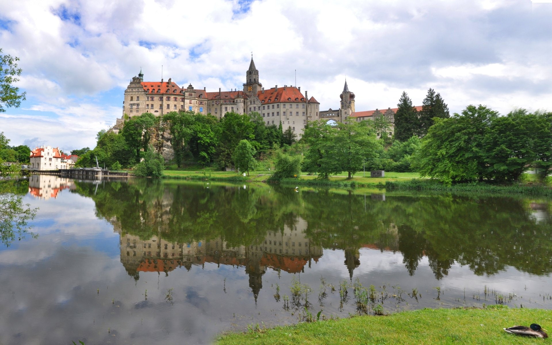 Sigmaringen Castle, 1080P, Castles, HD Wallpaper