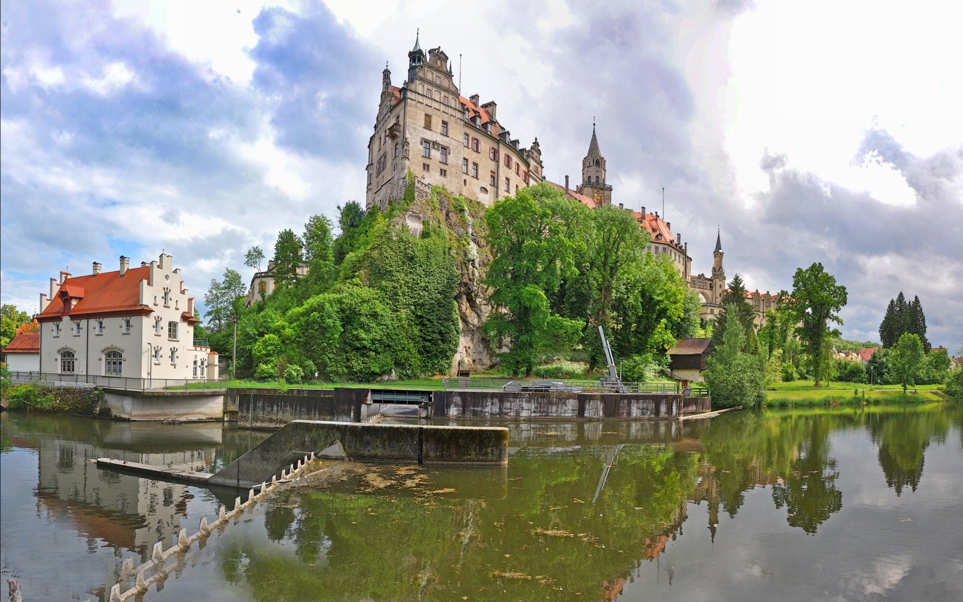 Sigmaringen Castle, 1080P, Castles, HD Wallpaper