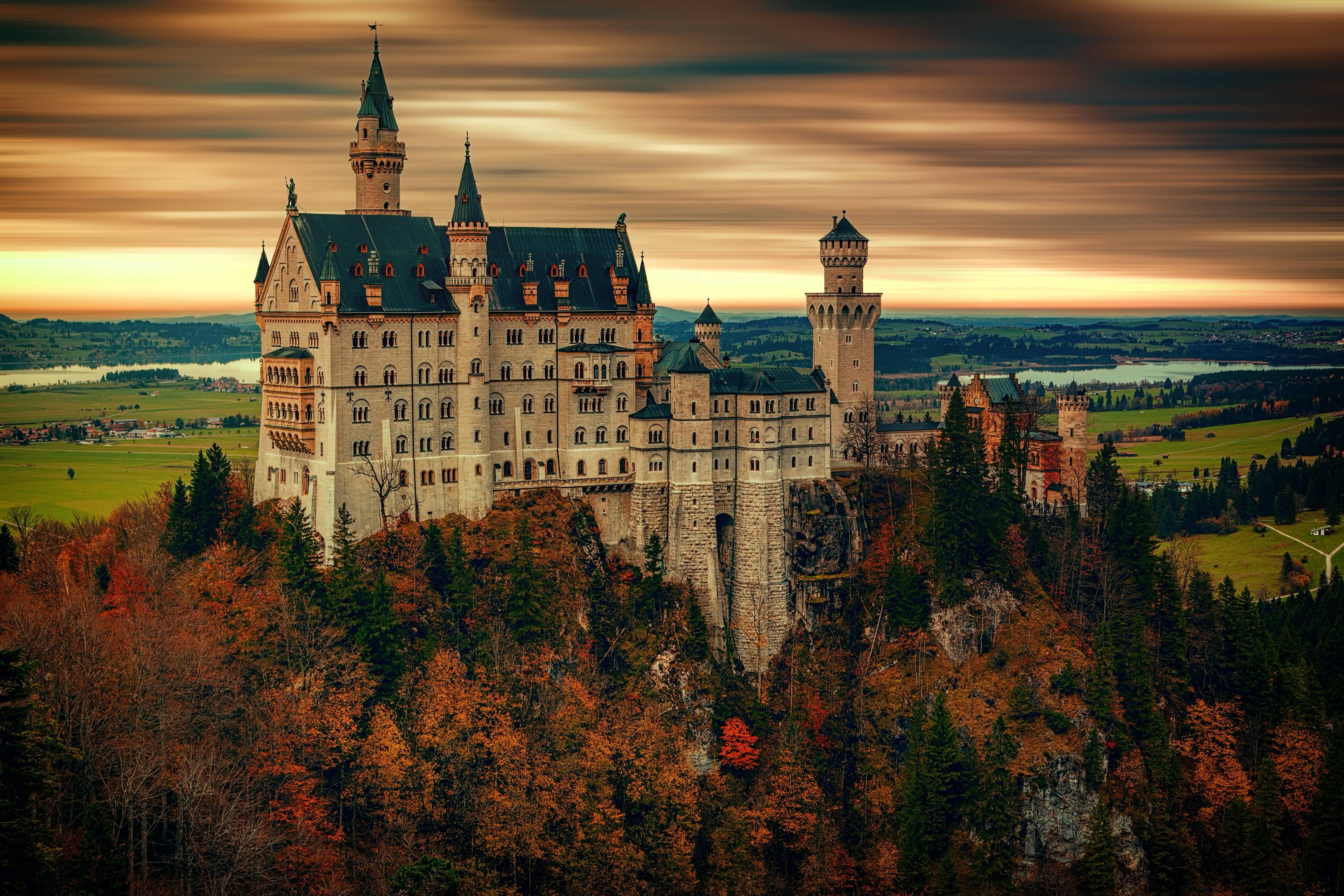 kristin, castle, 5K, fairy, architecture, HD Wallpaper