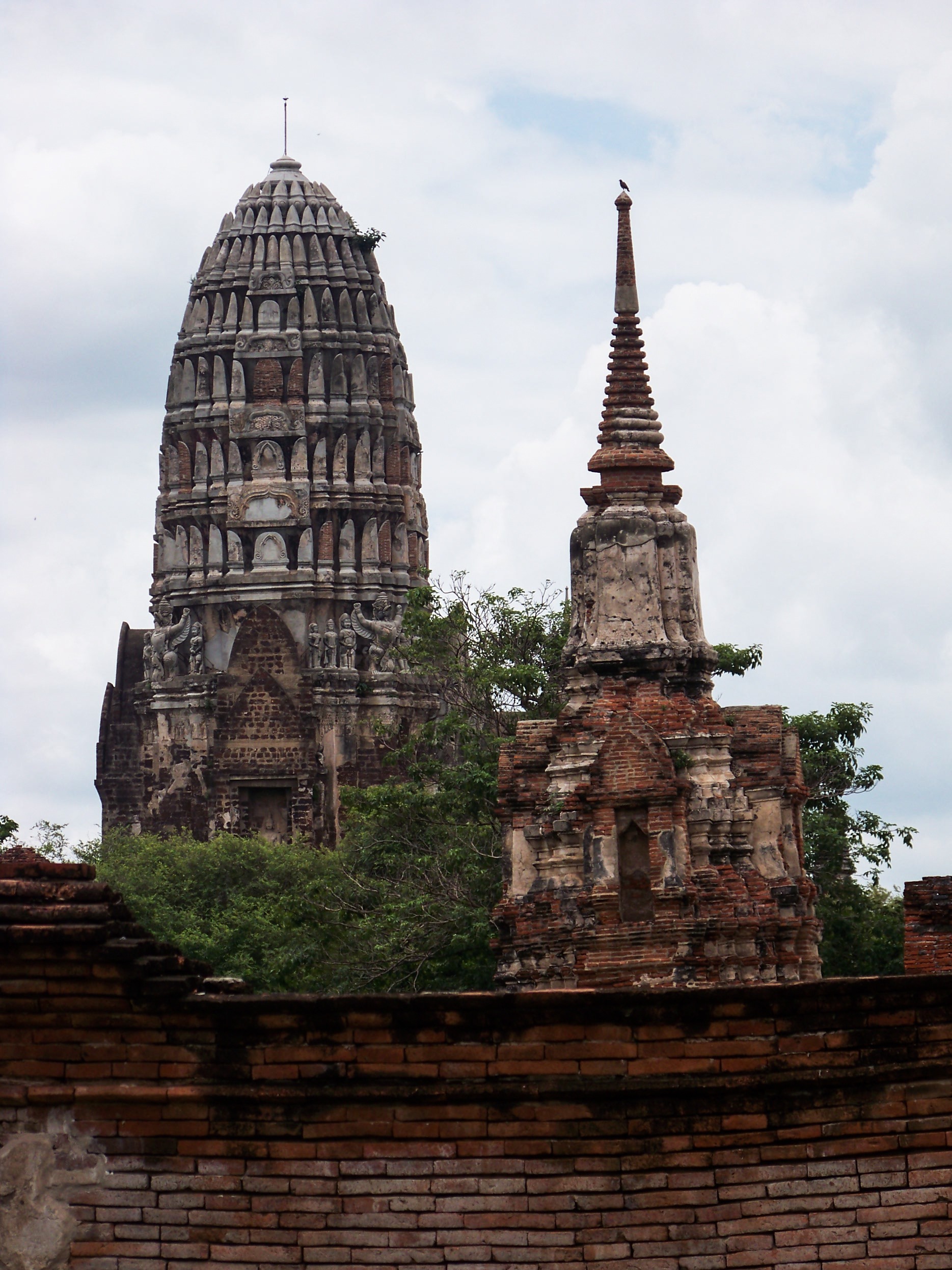 building, the past, perish, place of worship, faith, outdoors, spirituality, spire, thailand, archaeology, 1080P, holy, ancient civilization, architecture, Phone HD Wallpaper