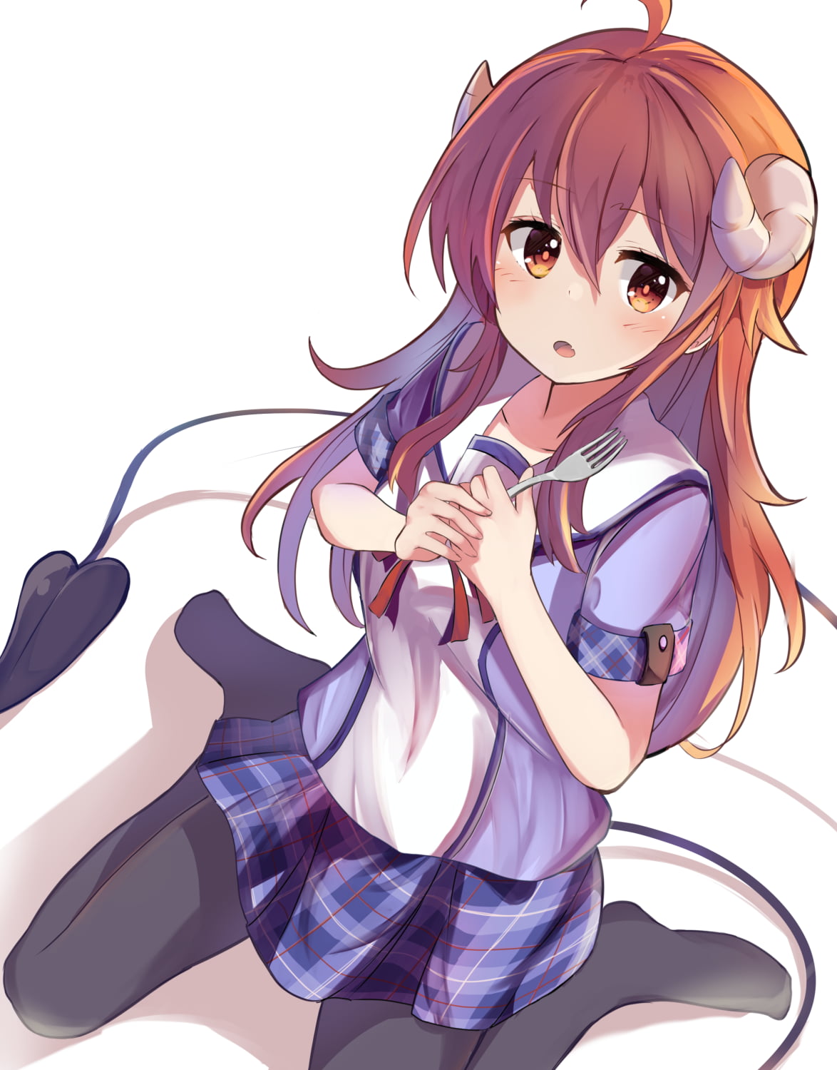 Machikado Mazoku, anime girls, 720P, Yoshida Yuuko, Phone HD Wallpaper