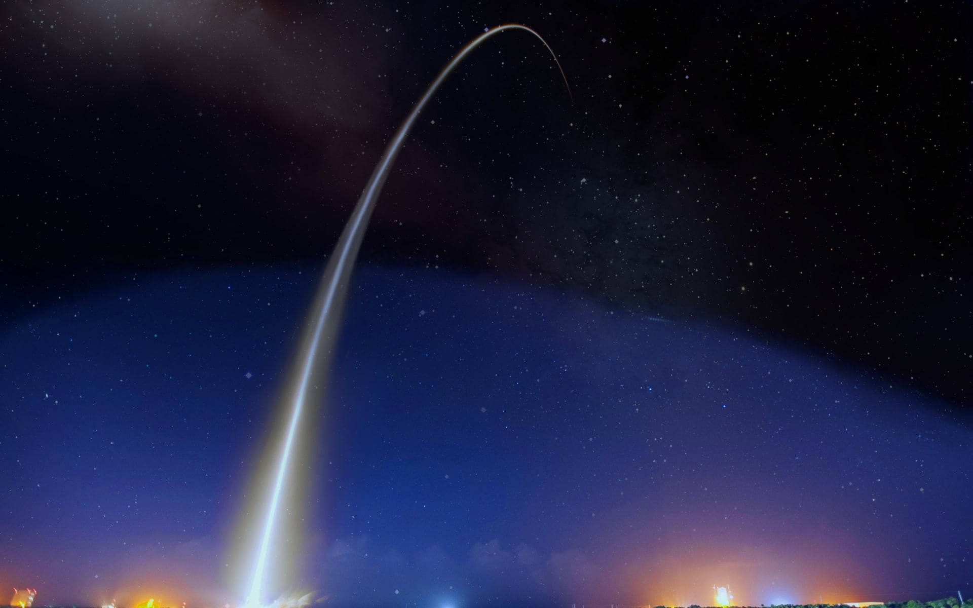 Cloud, Space, Stars, 1080P, Launching Pad, Sci Fi, HD Wallpaper
