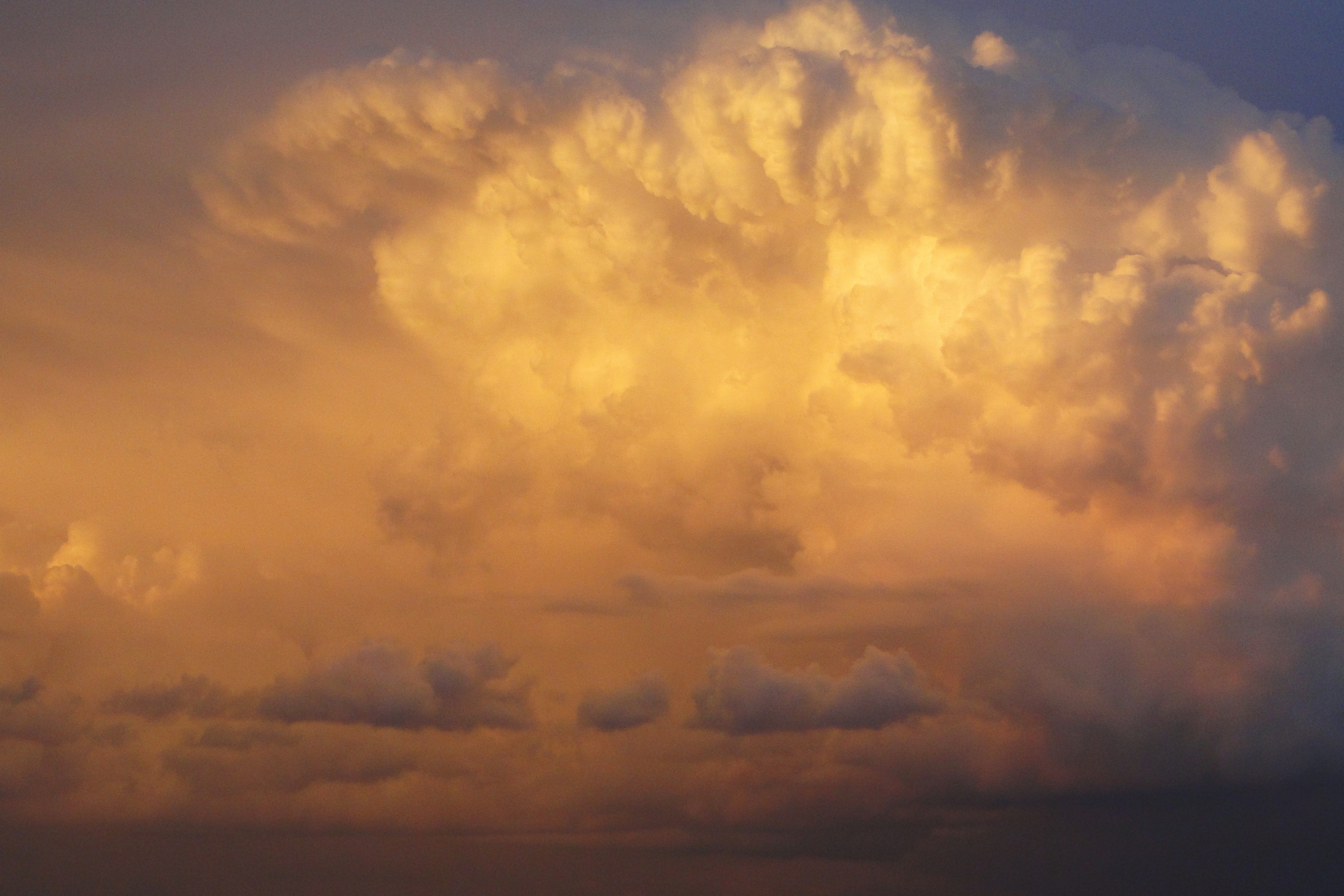grandeur, tranquility, sunset, cloud - Sky, outdoors, mighty, evening, cumulus, unreal, earth, scenics, awe, idyllic, beauty in nature, overwhelming, dramatic sky, HD Wallpaper