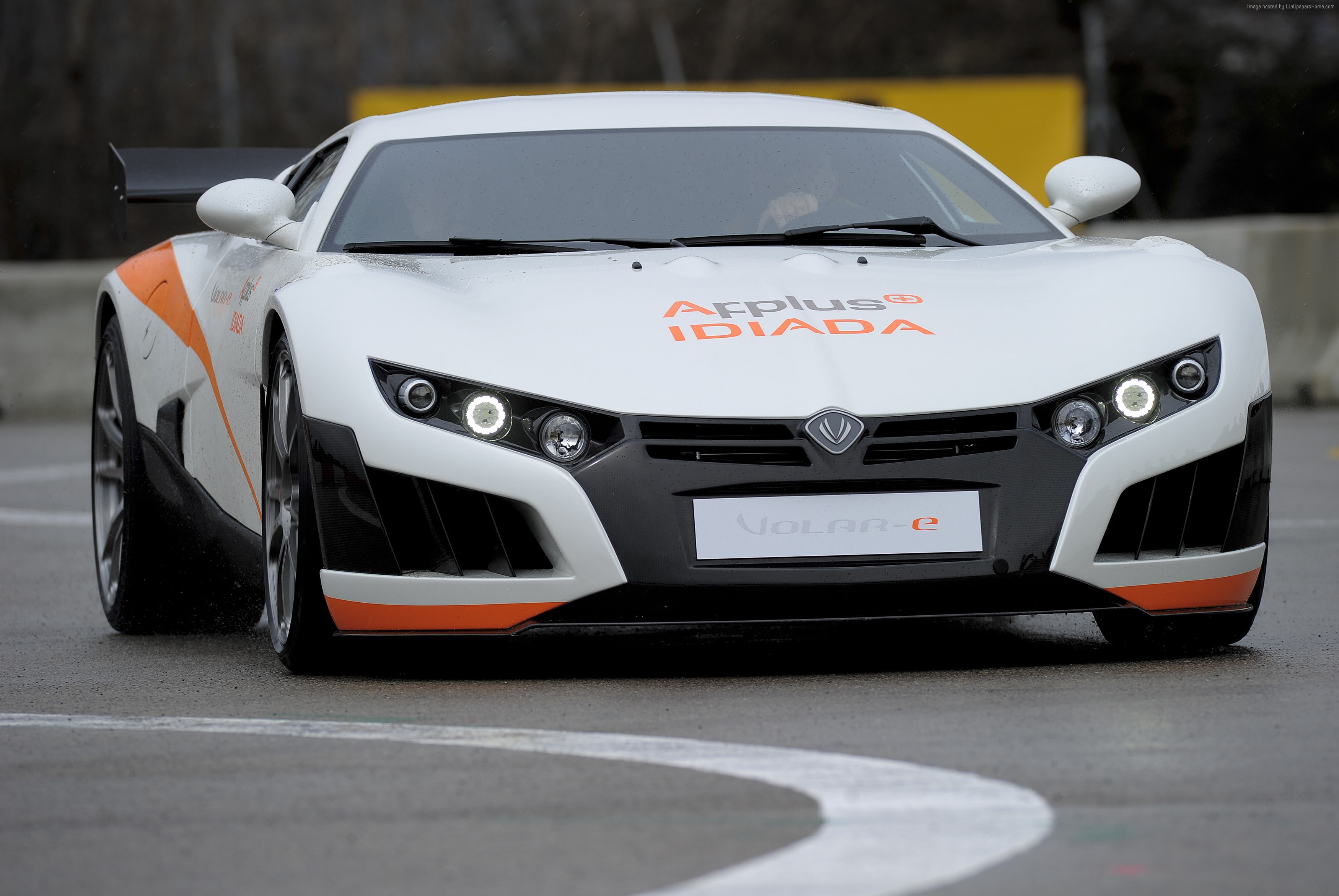 2K, sports car, Volar-E, road, luxury cars, day, land vehicle, toy, wheel, Top Gear, transportation, no people, front, focus on foreground, supercar, indoors, HD Wallpaper