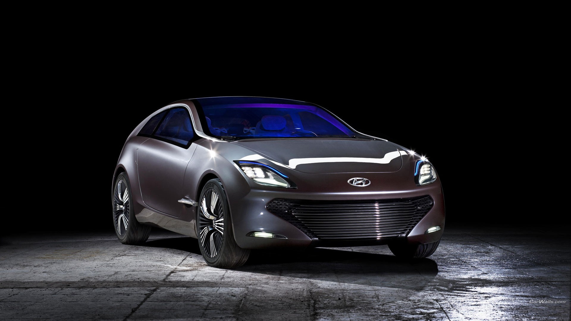 concept cars, Hyundai I Oniq, 1080P, HD Wallpaper