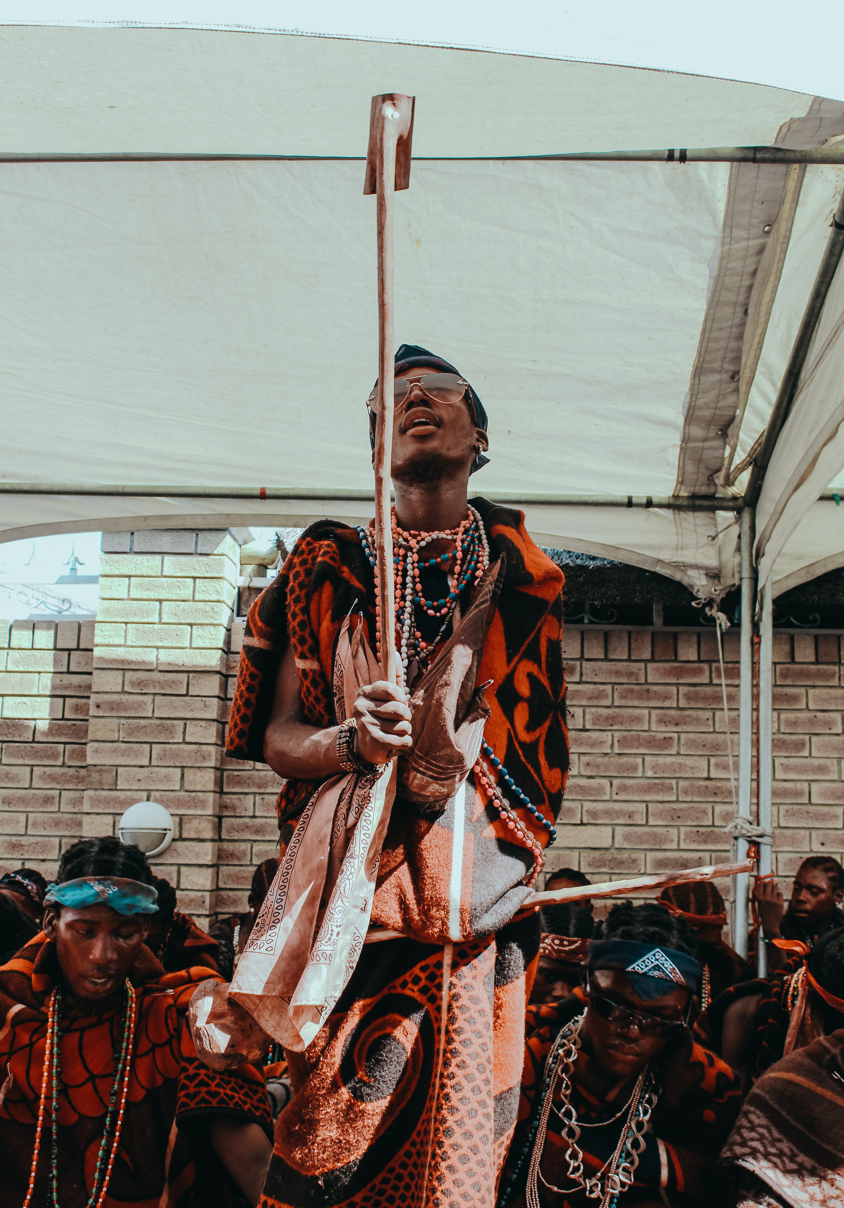 stick, human, one person, musical instrument, front view, cape town, person, transportation, accessories, basothoblanket, beautiful, day, musician, outdoors, Phone HD Wallpaper