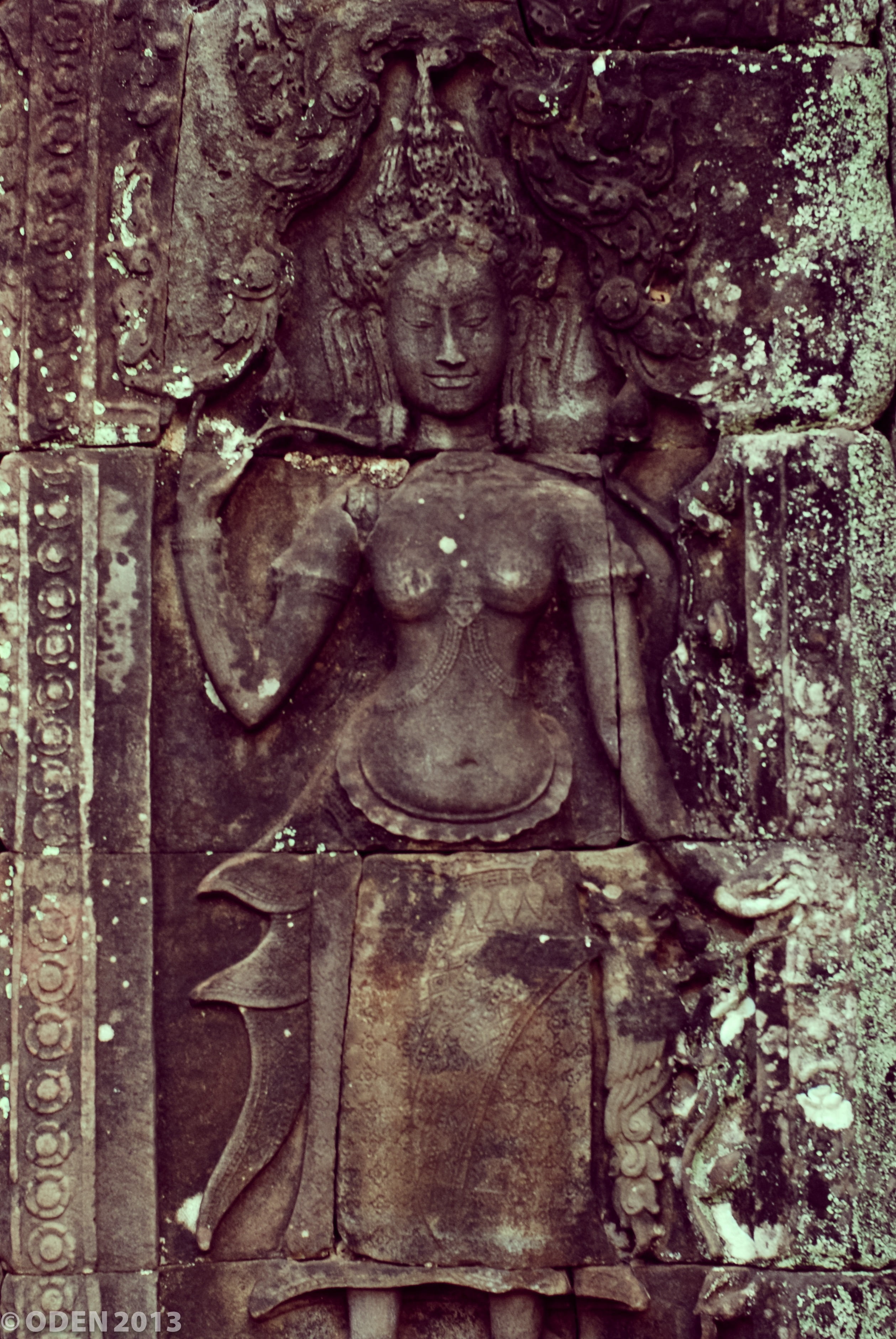 wall, ancient civilization, history, sculpture, close-up, asia, temple, angkor thom, old, spirituality, male likeness, day, carving, human representation, Phone HD Wallpaper