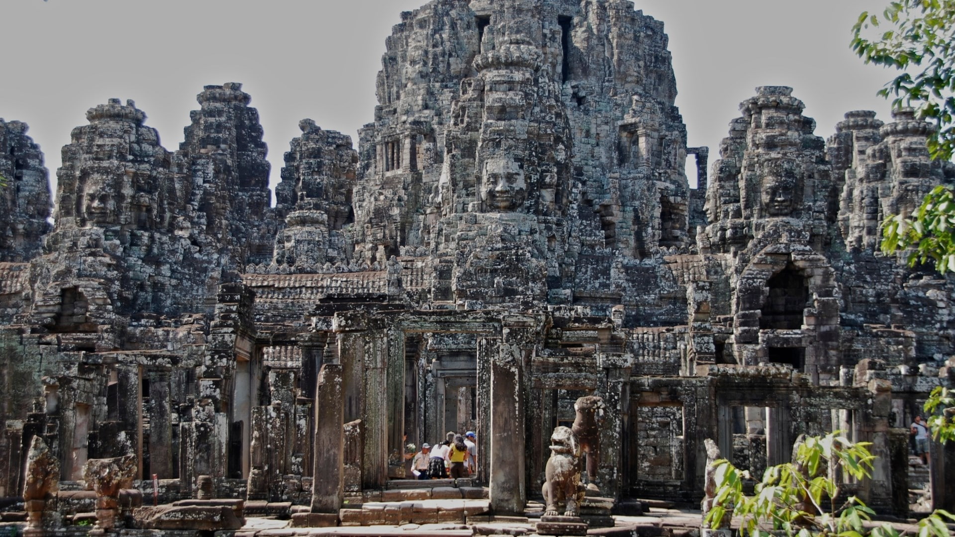 1080P, angkor thom, HD Wallpaper