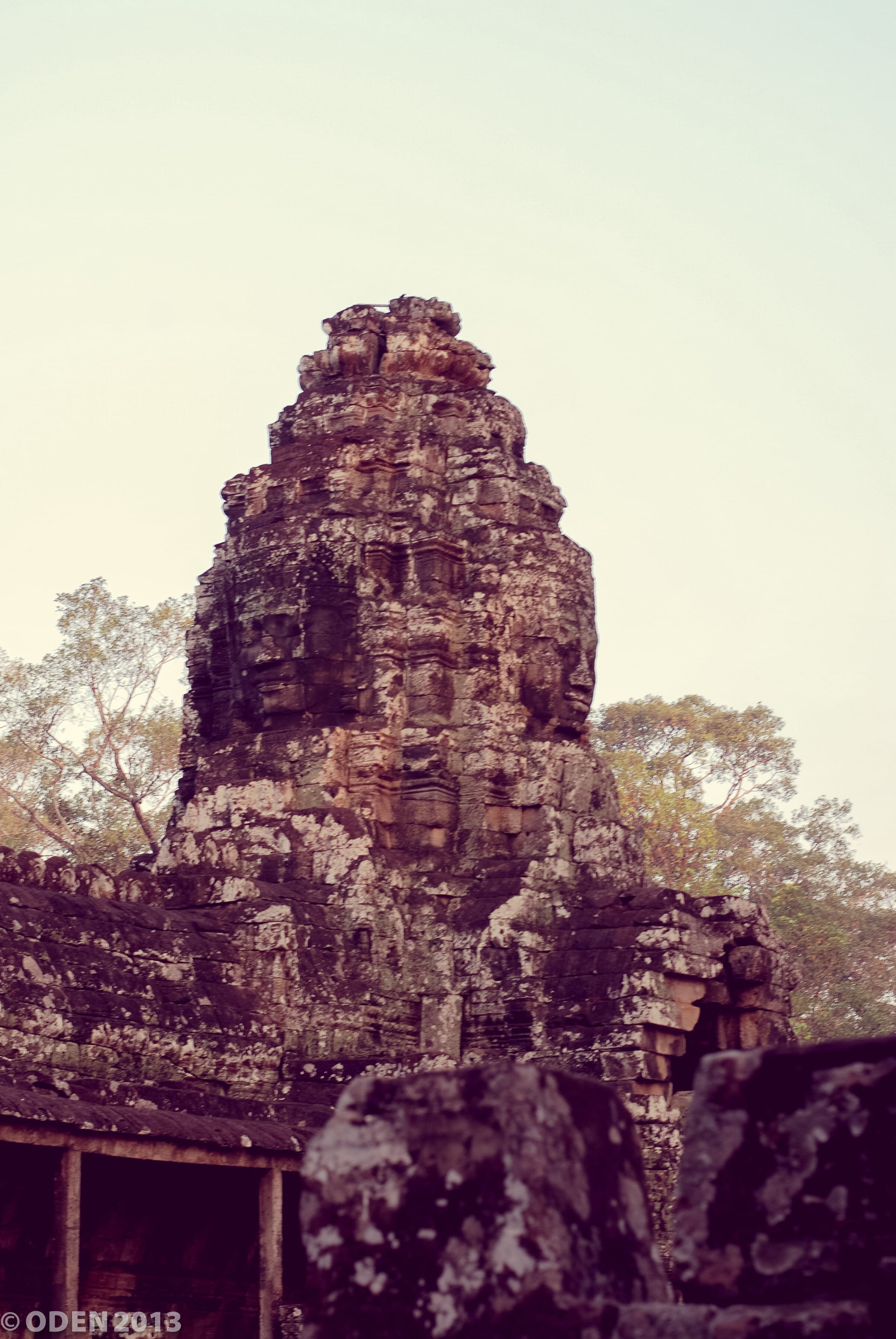 travel destinations, Temple, nature, place of worship, old ruin, built structure, religion, 2K, ancient civilization, no people, ancient, building, Angkor Thom, Phone HD Wallpaper