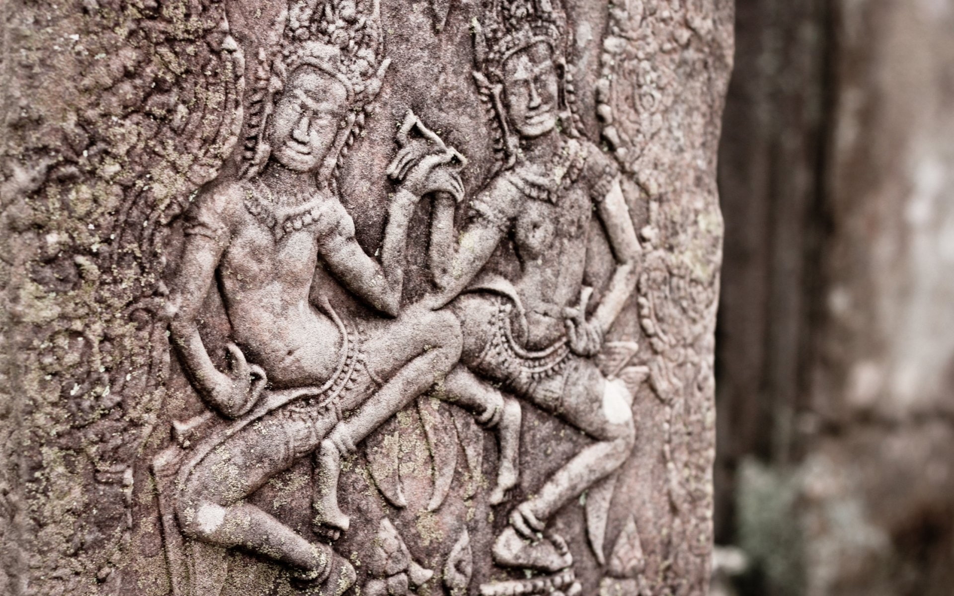 1080P, Angkor Thom, Temples, HD Wallpaper
