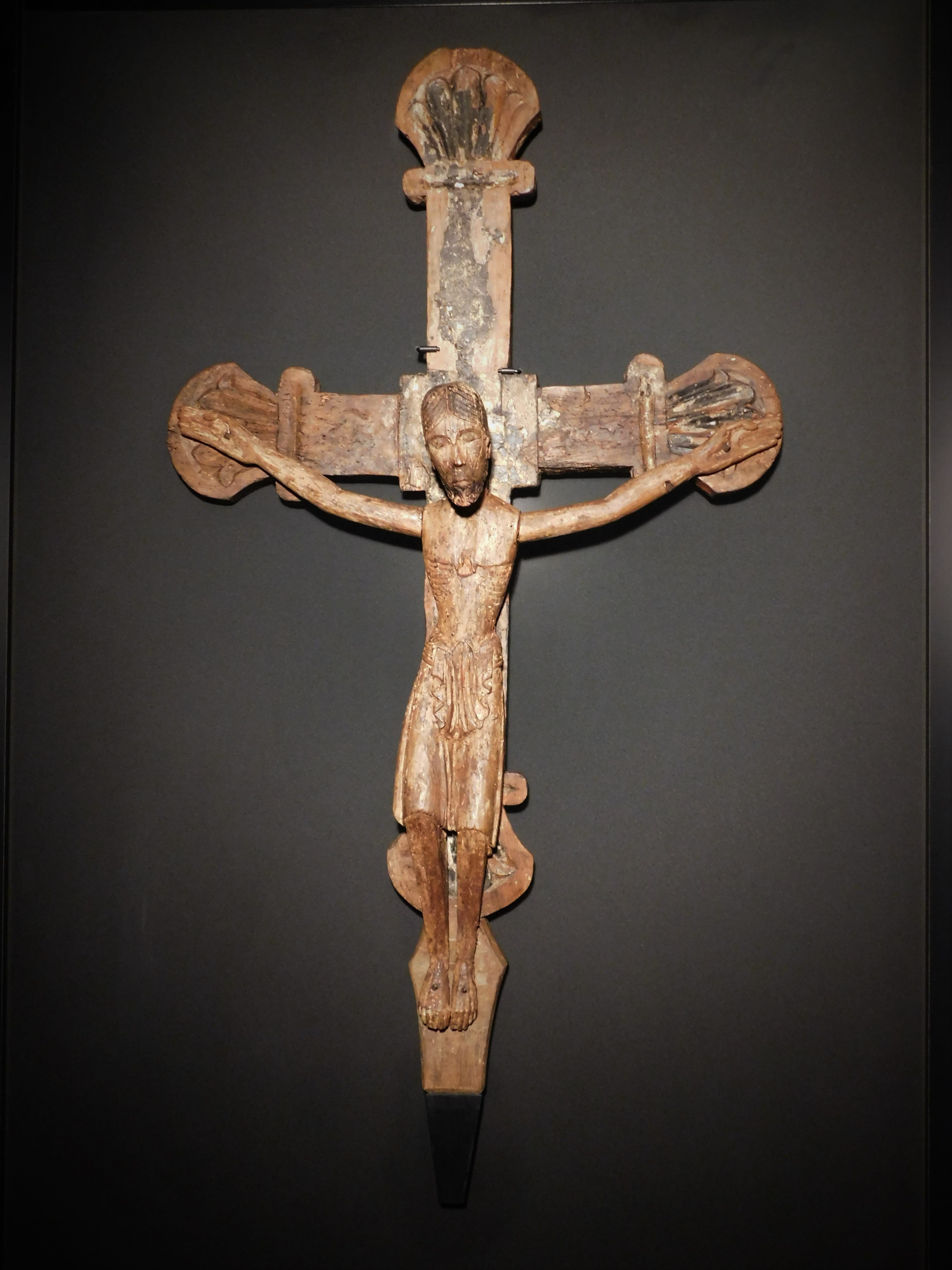 design, door, museum deu, christ romanesque, spirituality, studio shot, handle, metal, crucifix, no people, belief, wood - material, carving wood, religion, Phone HD Wallpaper