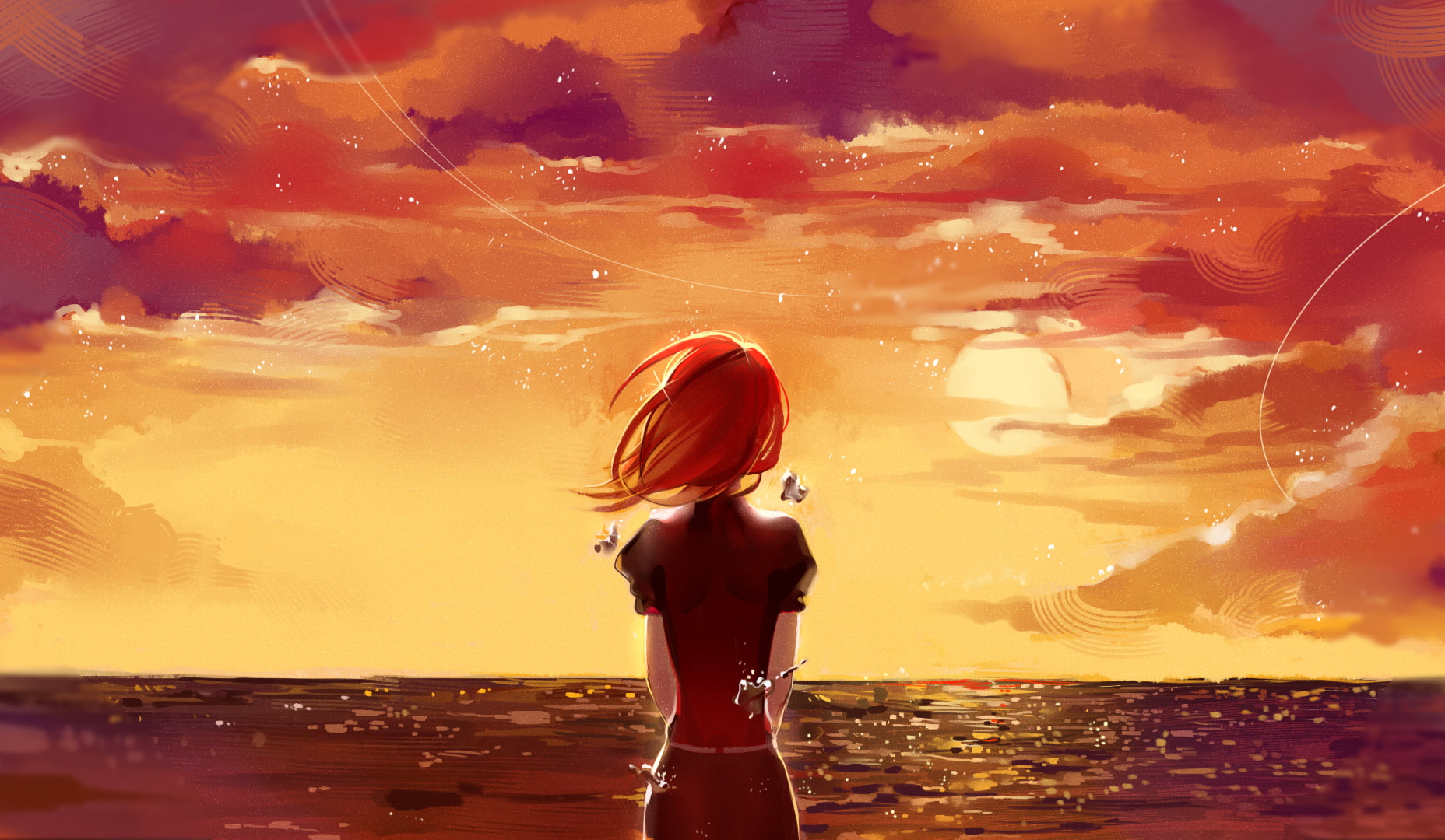 Cinnabar (Houseki no Kuni), 720P, Anime, Houseki no Kuni, HD Wallpaper