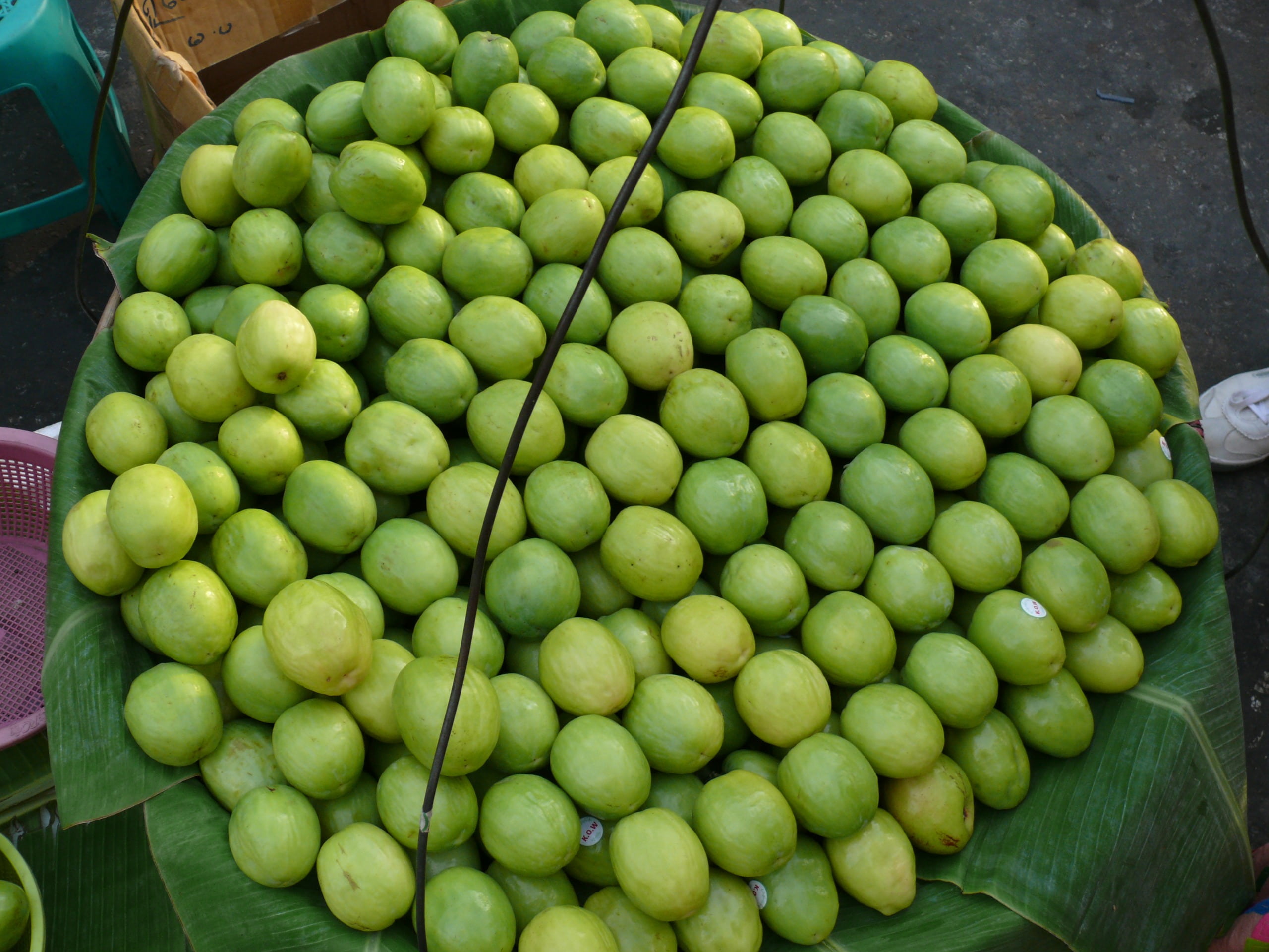 market stall, large group of objects, fruit, still life, container, green color, day, freshness, close-up, for sale, yangon, abundance, market, food, no people, HD Wallpaper