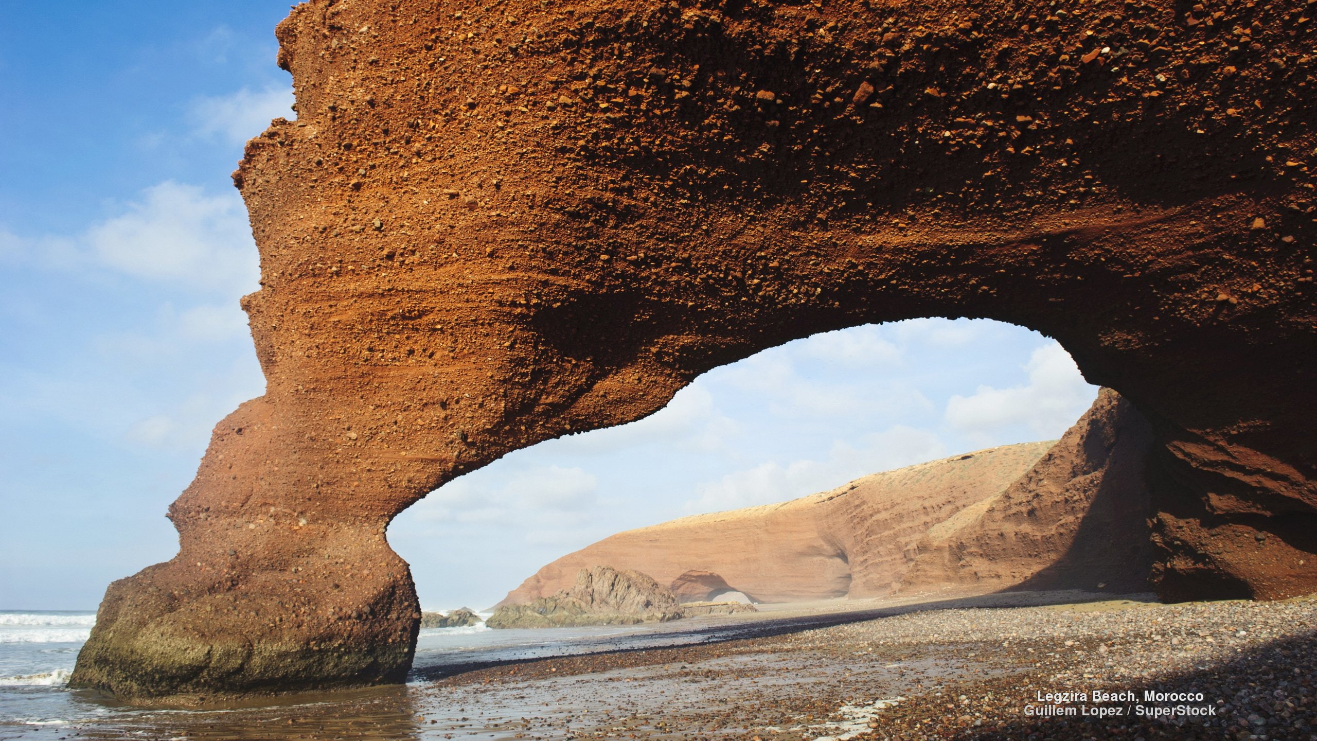 morocco, beach, 2K, legzira, HD Wallpaper