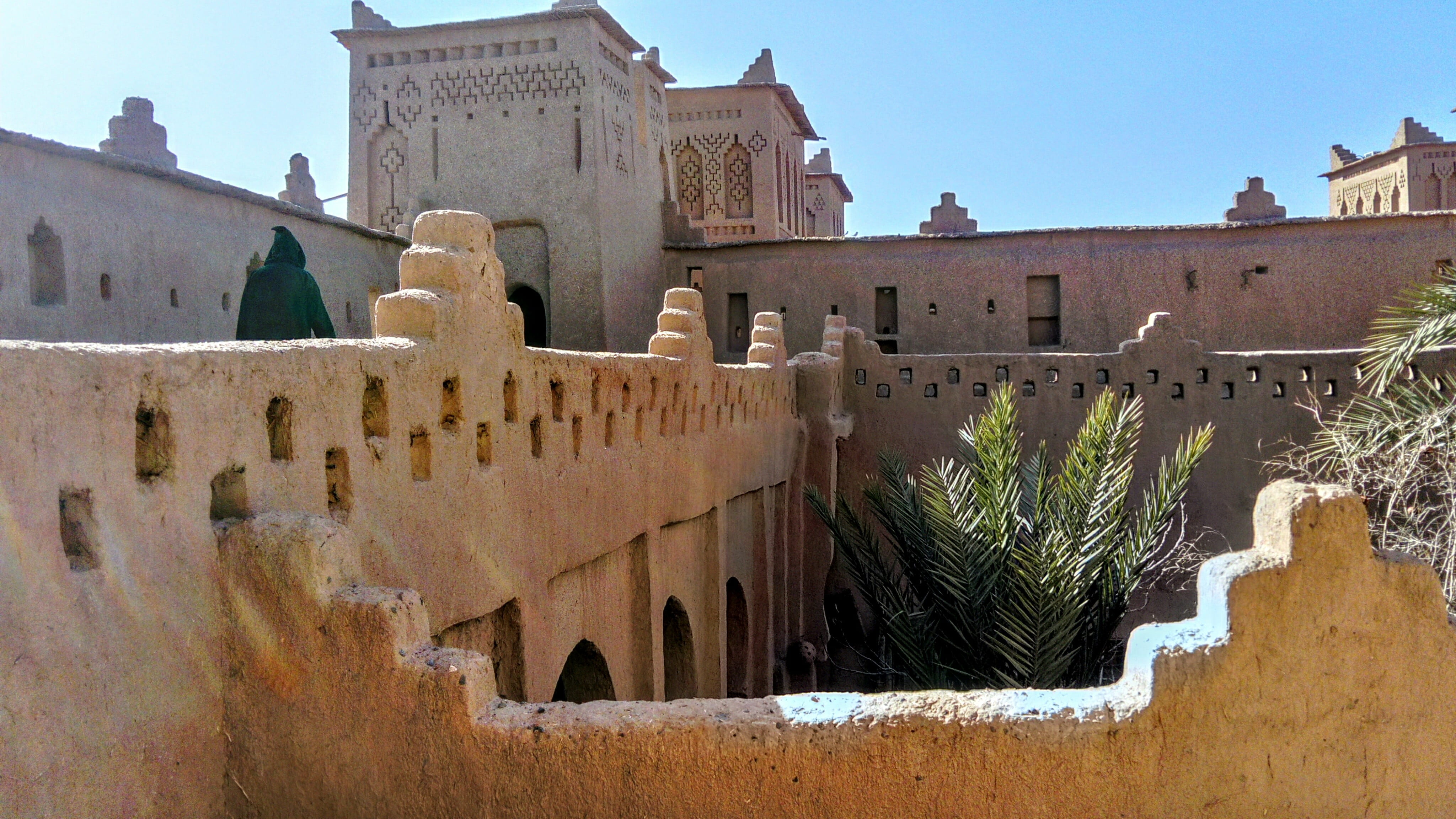 morocco, the past, daytime, day, travel destinations, old, desert, brown, architecture, kasbah amridil, outdoors, travel, fort, building exterior, no people, HD Wallpaper