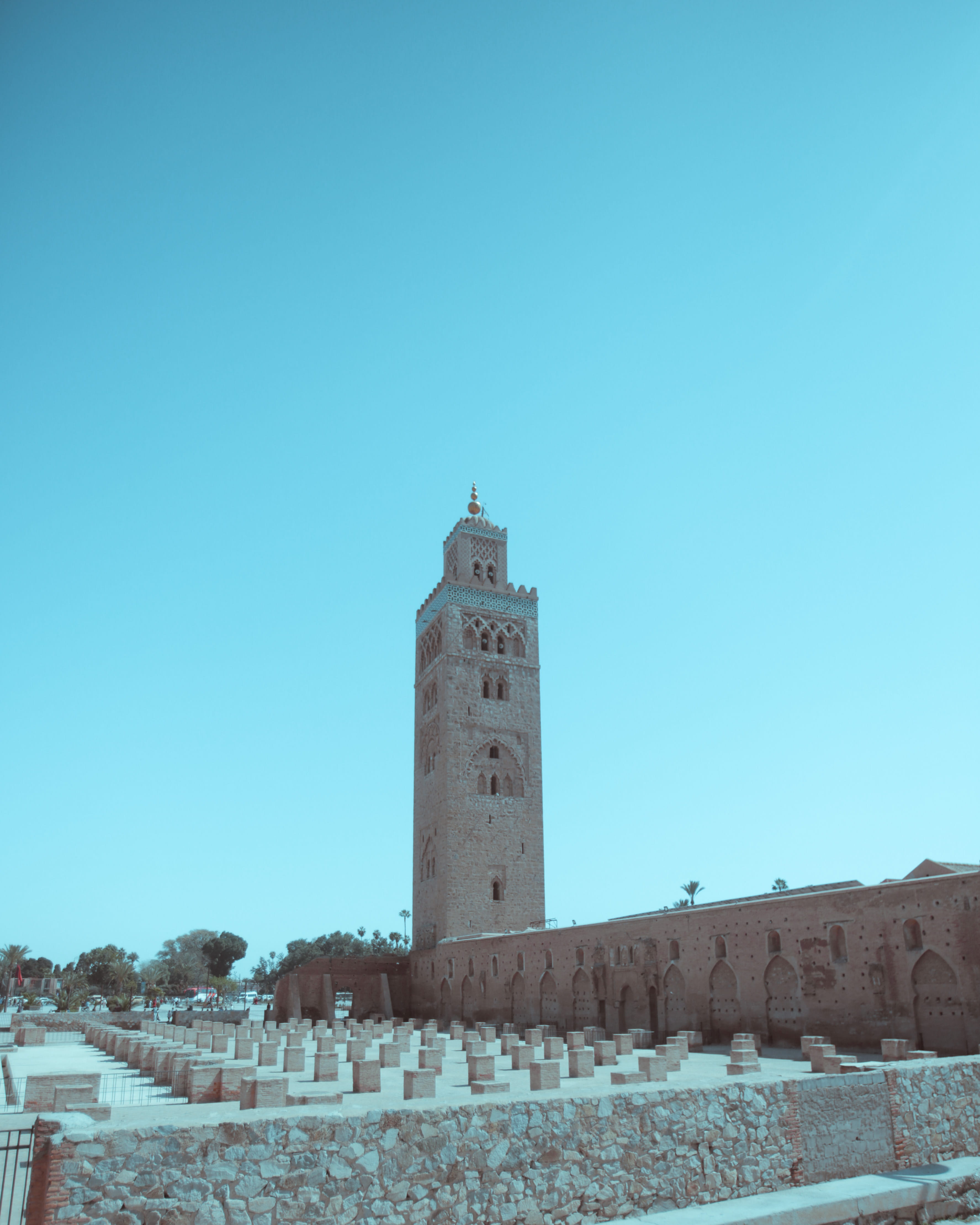 monument, guidance, jamaa el fenaa, steeple, tourism, mororcco, wall, low angle view, travel, built structure, the past, day, building exterior, 4K, lighthouse, Phone HD Wallpaper