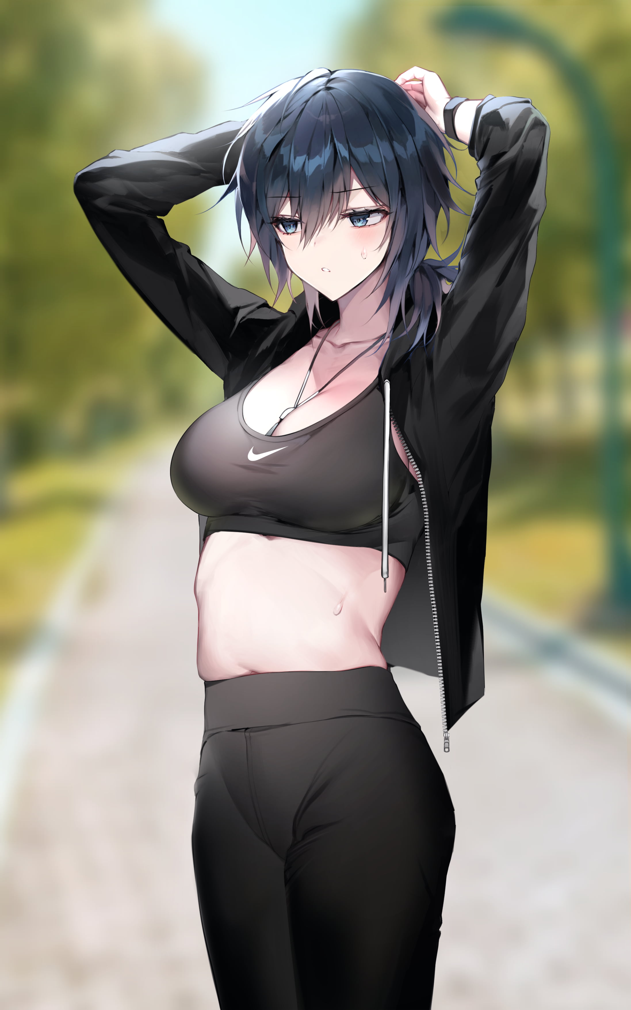 anime girls, 2K, anime, Bara, Phone HD Wallpaper