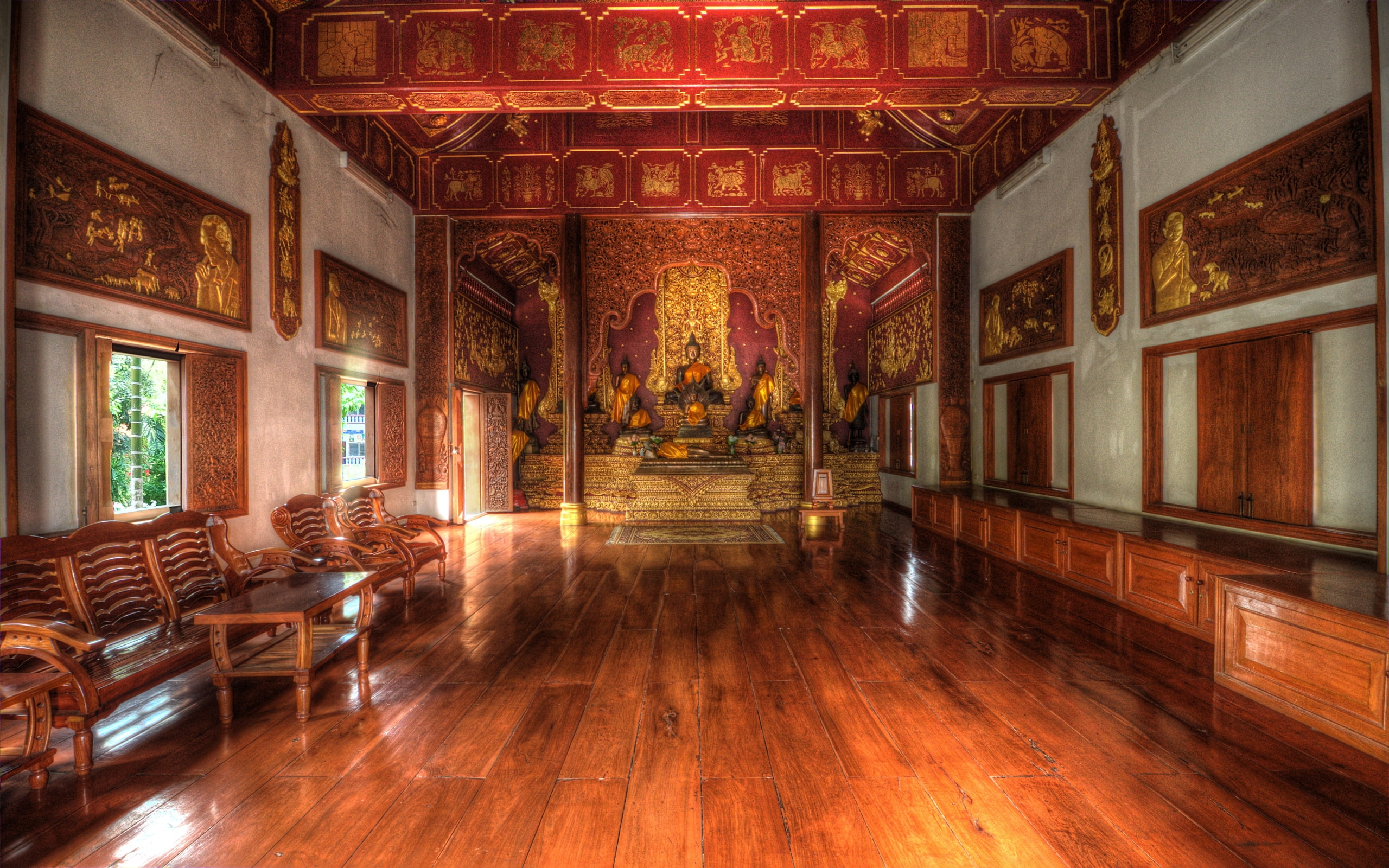 mai, 2K, fang, thailand, ngam, wat, chedi, chiang, HD Wallpaper