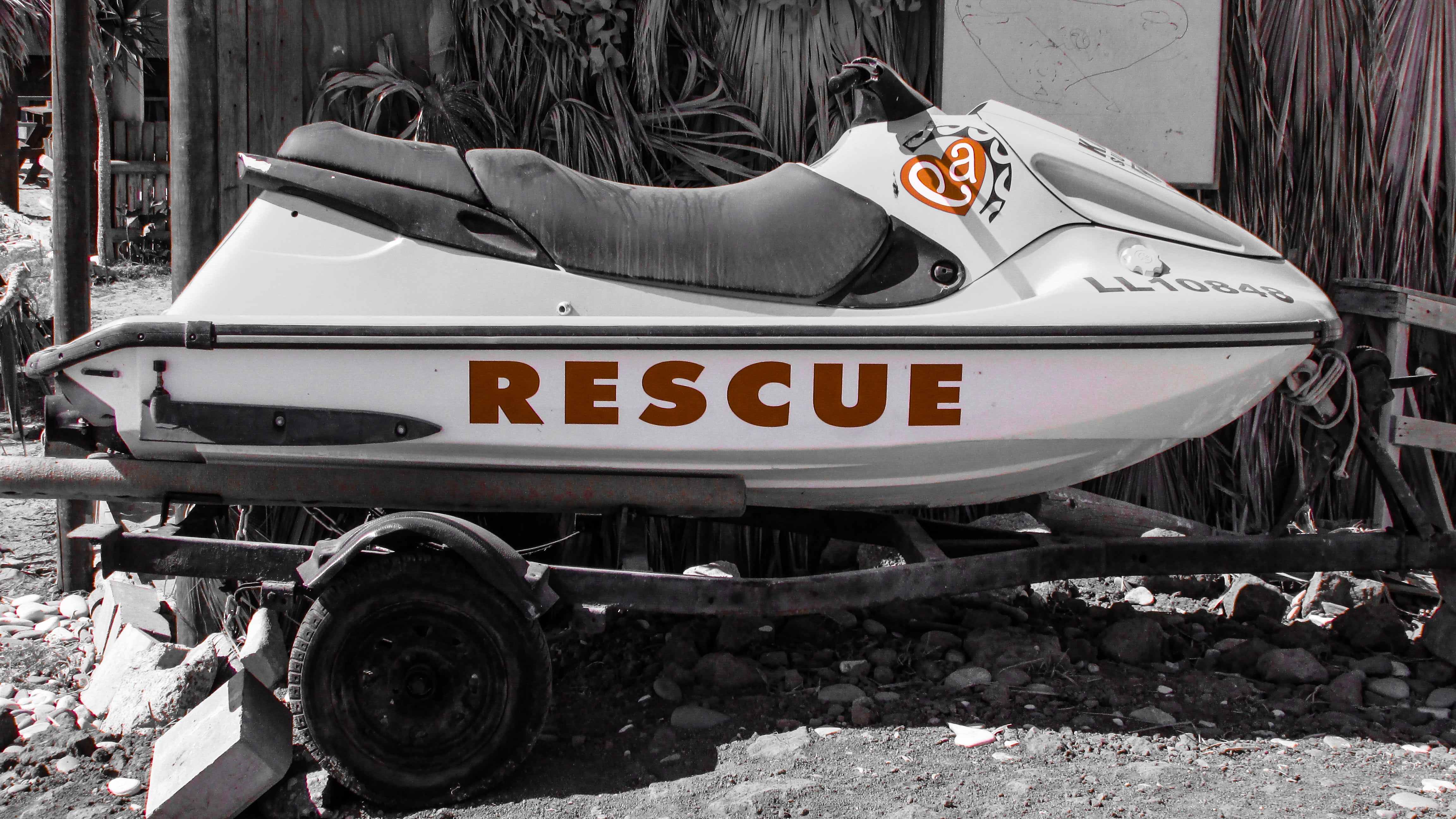 jet ski, text, land, day, communication, cold temperature, kiti, standing, western script, winter, protection, surf club, beach, cyprus, transportation, HD Wallpaper
