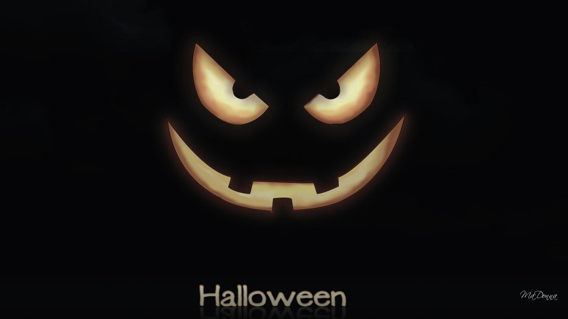 h, e, jack o lantern, scary, 3d and abstract, creepy, carved, n, pumpkin, 1080P, evil, l, o, halloween, simple, w, HD Wallpaper