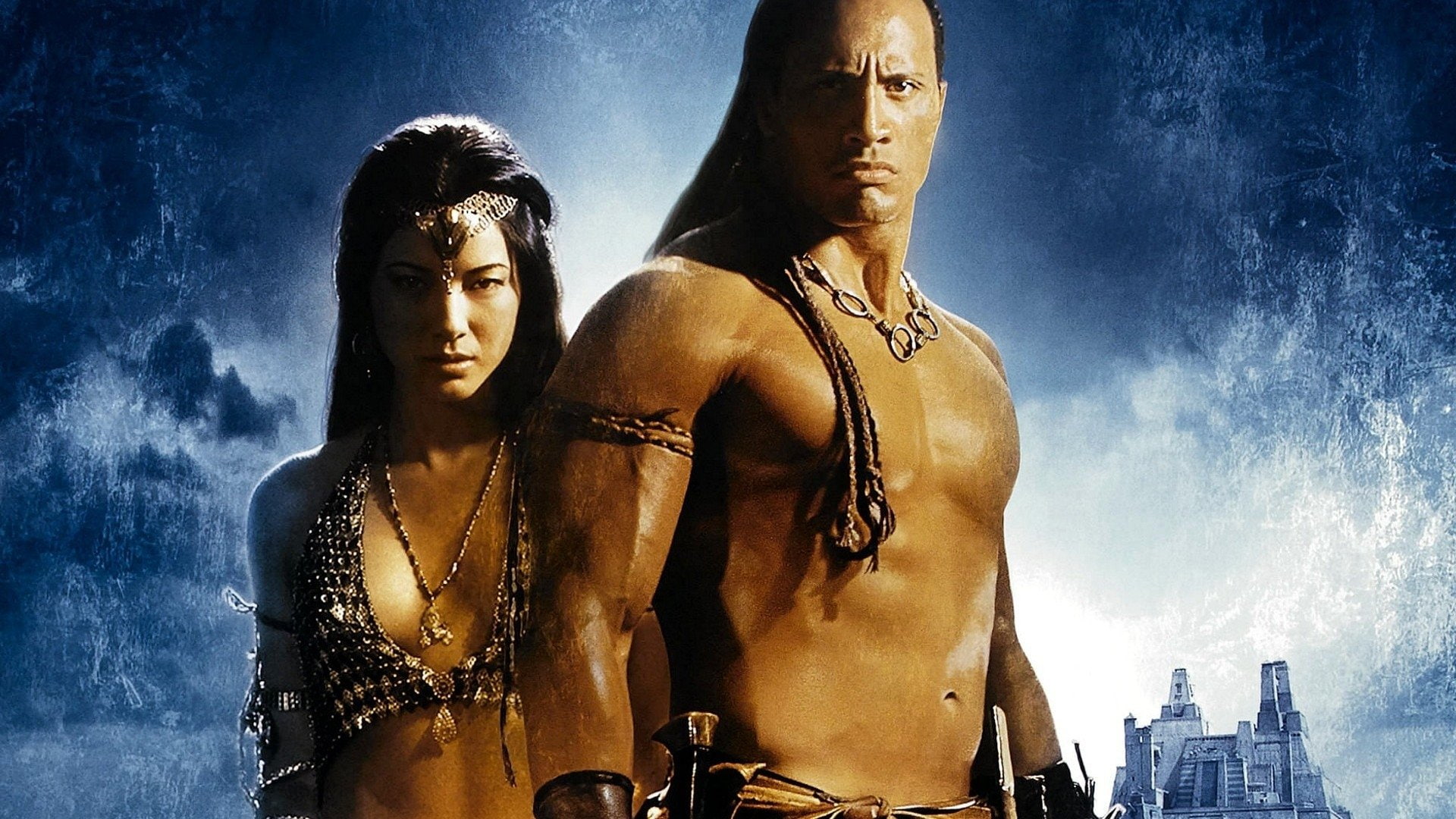 The Scorpion King, Kelly Hu, Dwayne Johnson, Movie, 1080P, HD Wallpaper