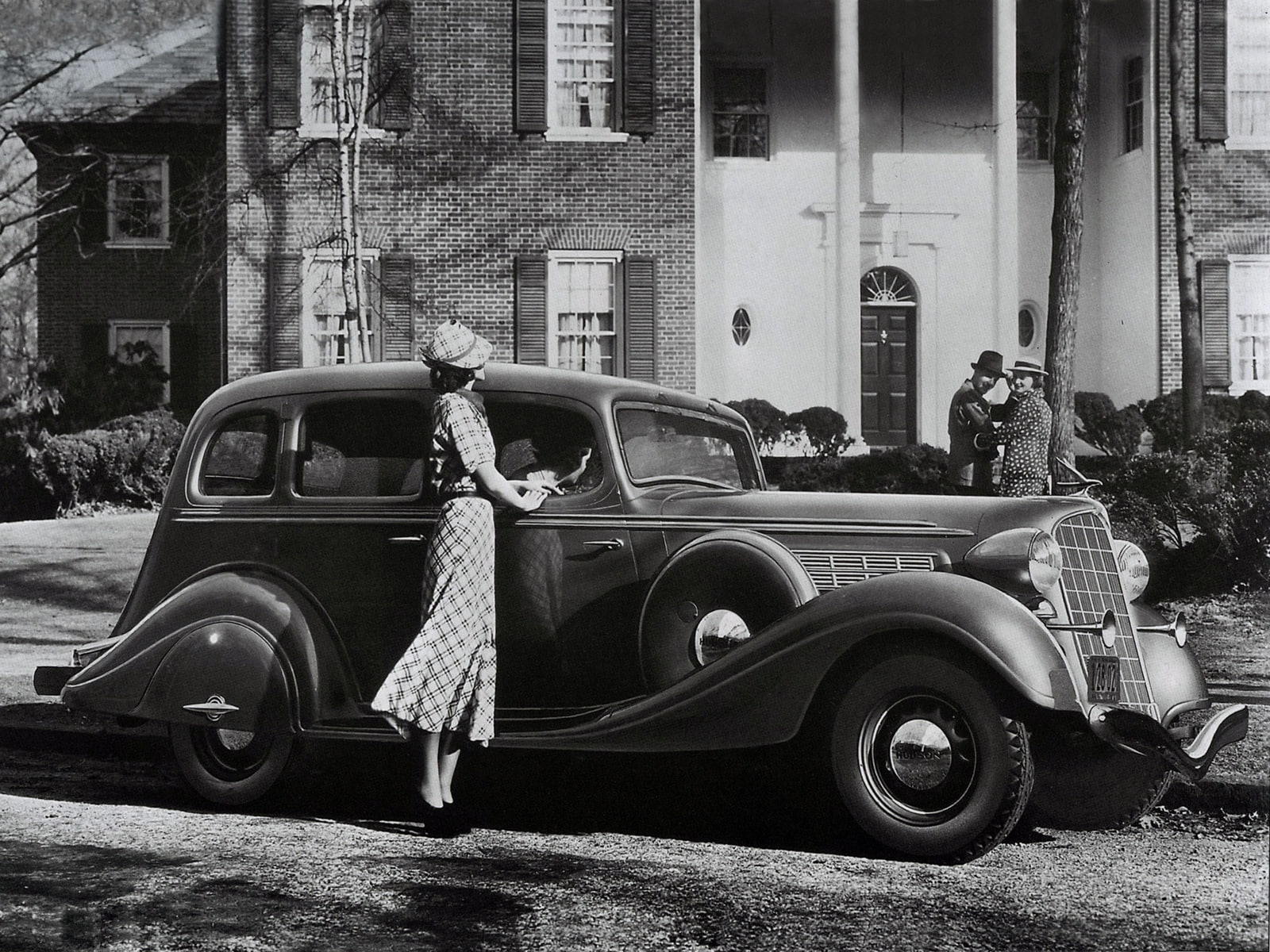 720P, hudson, 1935, sedan, retro, deluxe, series hu, HD Wallpaper