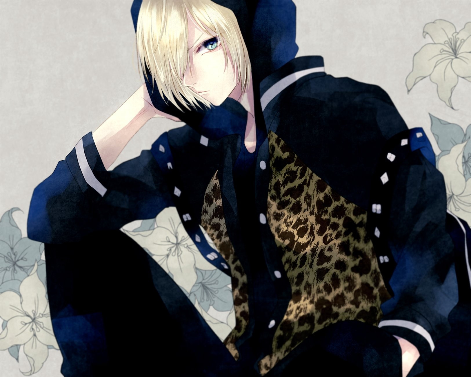 720P, yuri, plisetsky, ice, yuri!!!, HD Wallpaper
