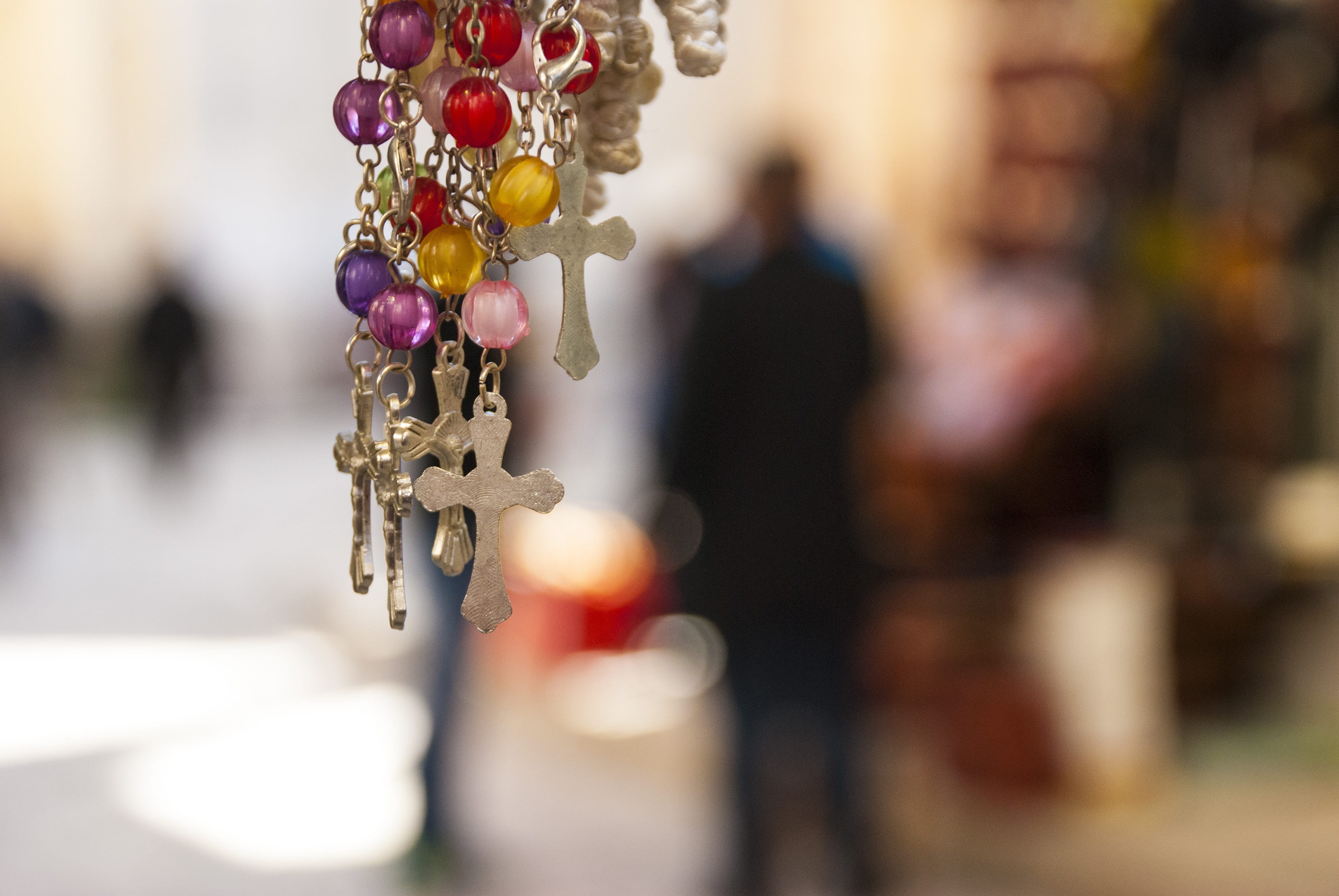necklace, luxury, day, old city, belief, religion, christian quarter, personal accessory, close-up, jewelry, no people, holy, gold, israel, outdoors, hanging, HD Wallpaper