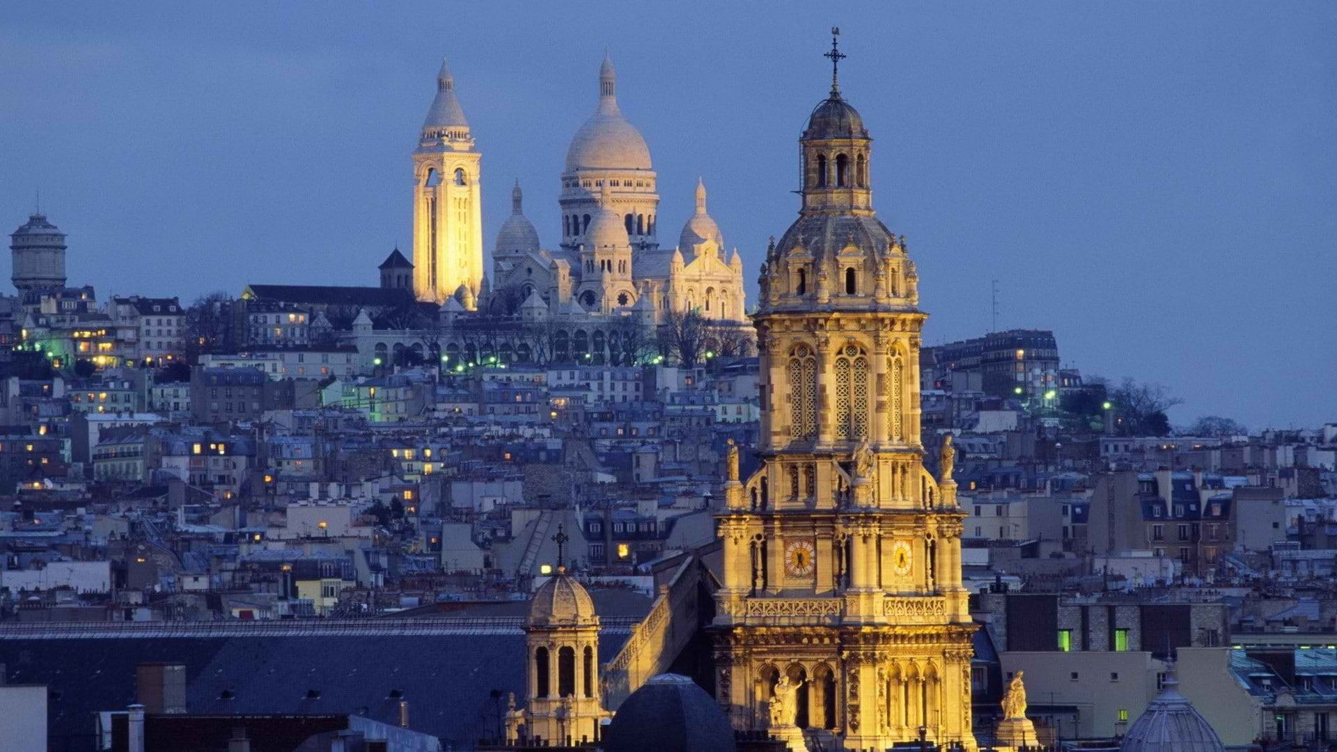1080P, nation, sacred, france, hearts, church, cathedral, world, distance, 1920x1080, paris, HD Wallpaper