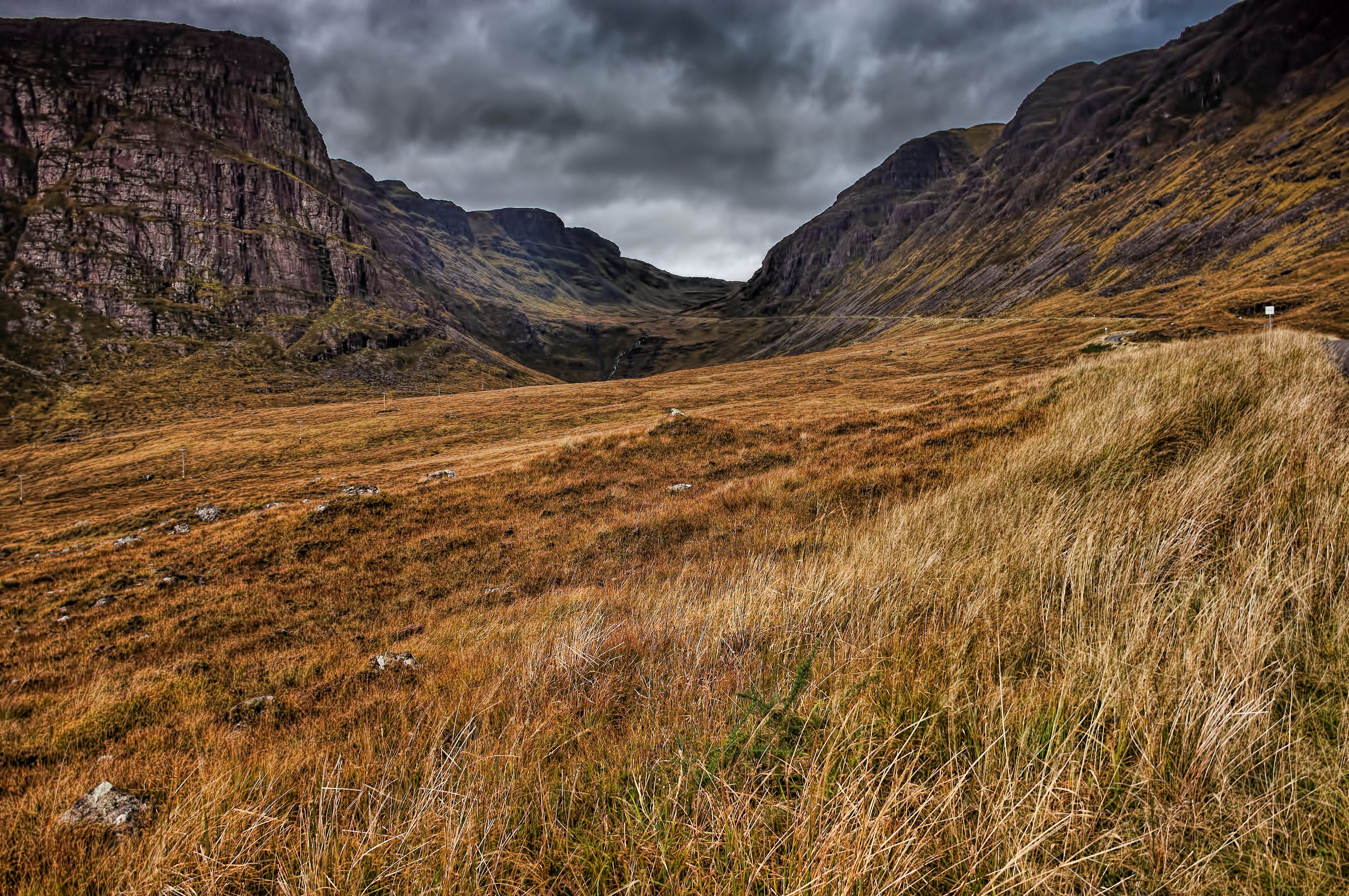 scenics, outdoors, mountain Peak, brown, landscape, field, 4K, Kishorn, summer, nature, grass, Ross  Pass, photo, mountain, Bealach Na Ba, Wester Ross, HD Wallpaper